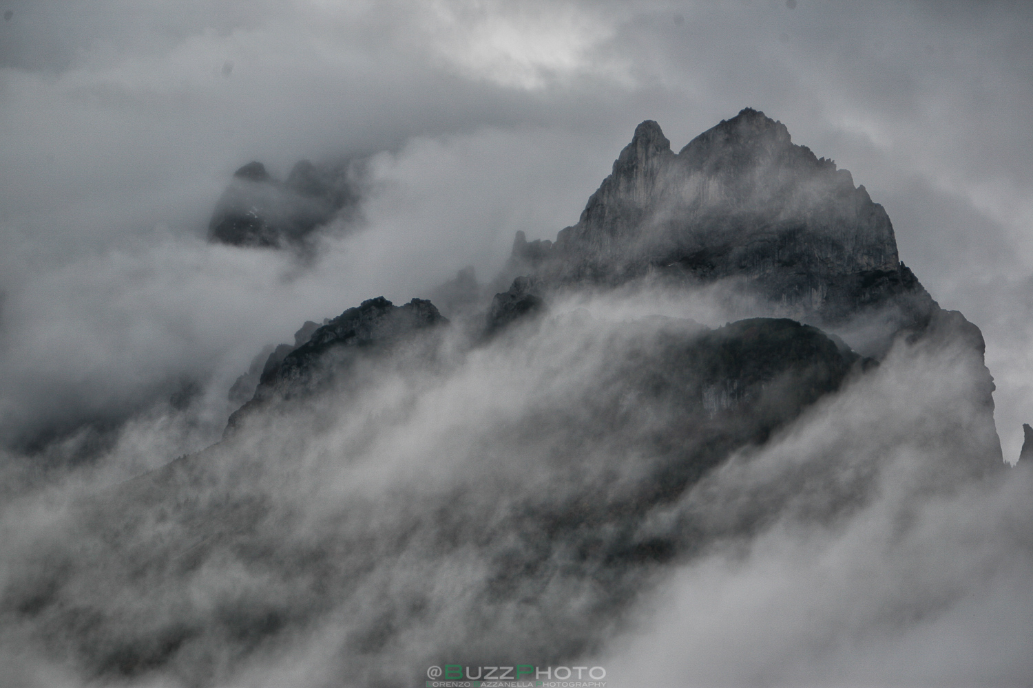 Una coperta di nuvole