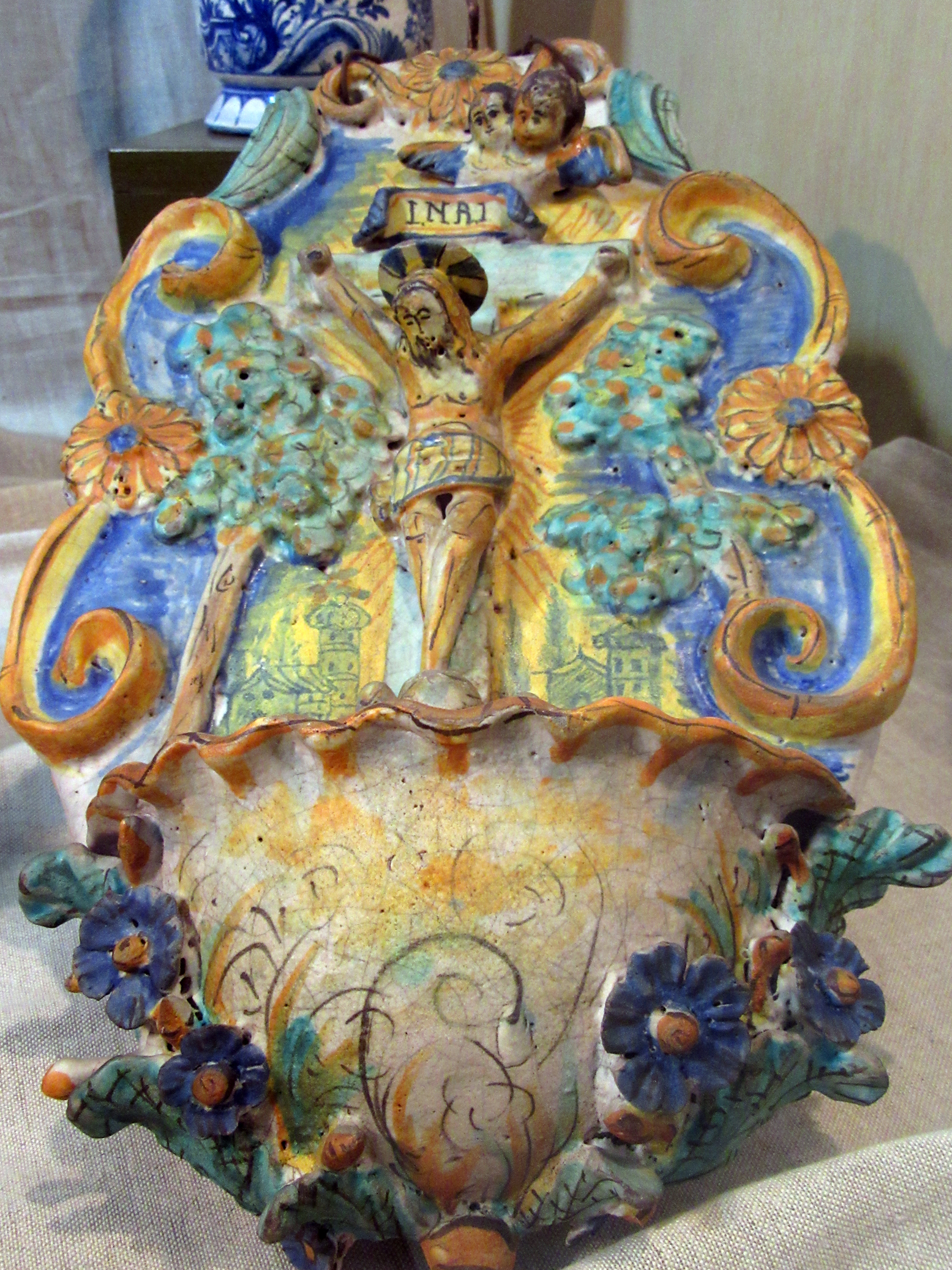 Ancient pottery Neapolitan