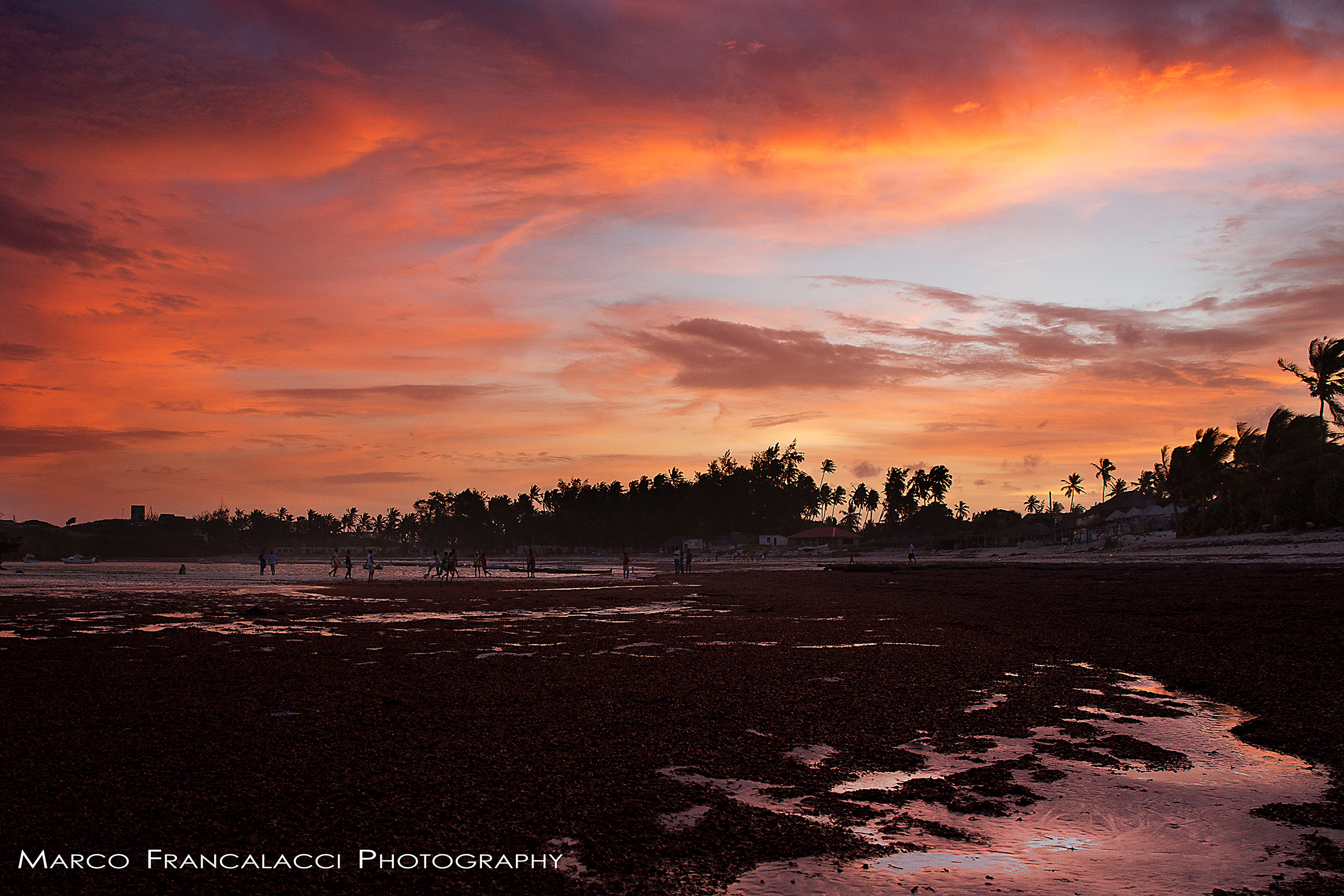 Tramonto villaggio di Watamu - Kenya