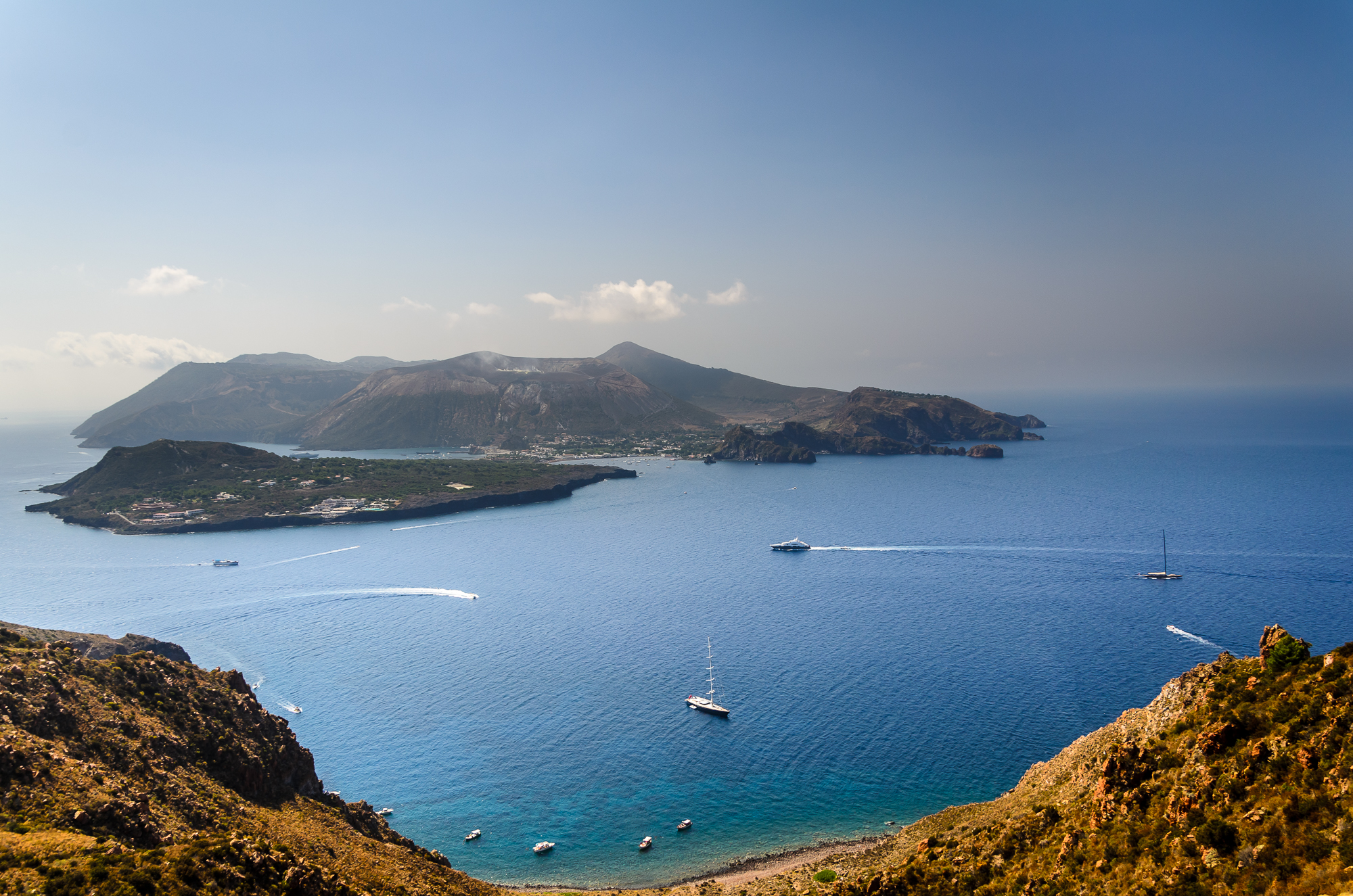 Vulcano e Vulcanello da Lipari