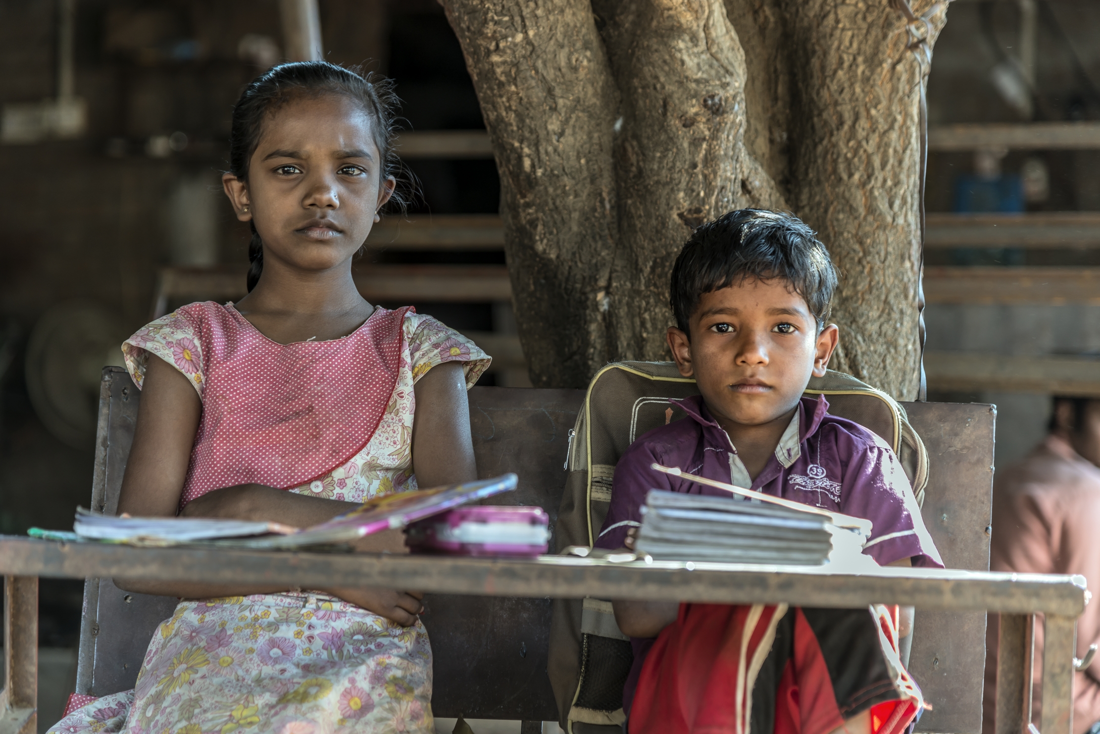 Gujarat 2015 - Studiare all'aperto