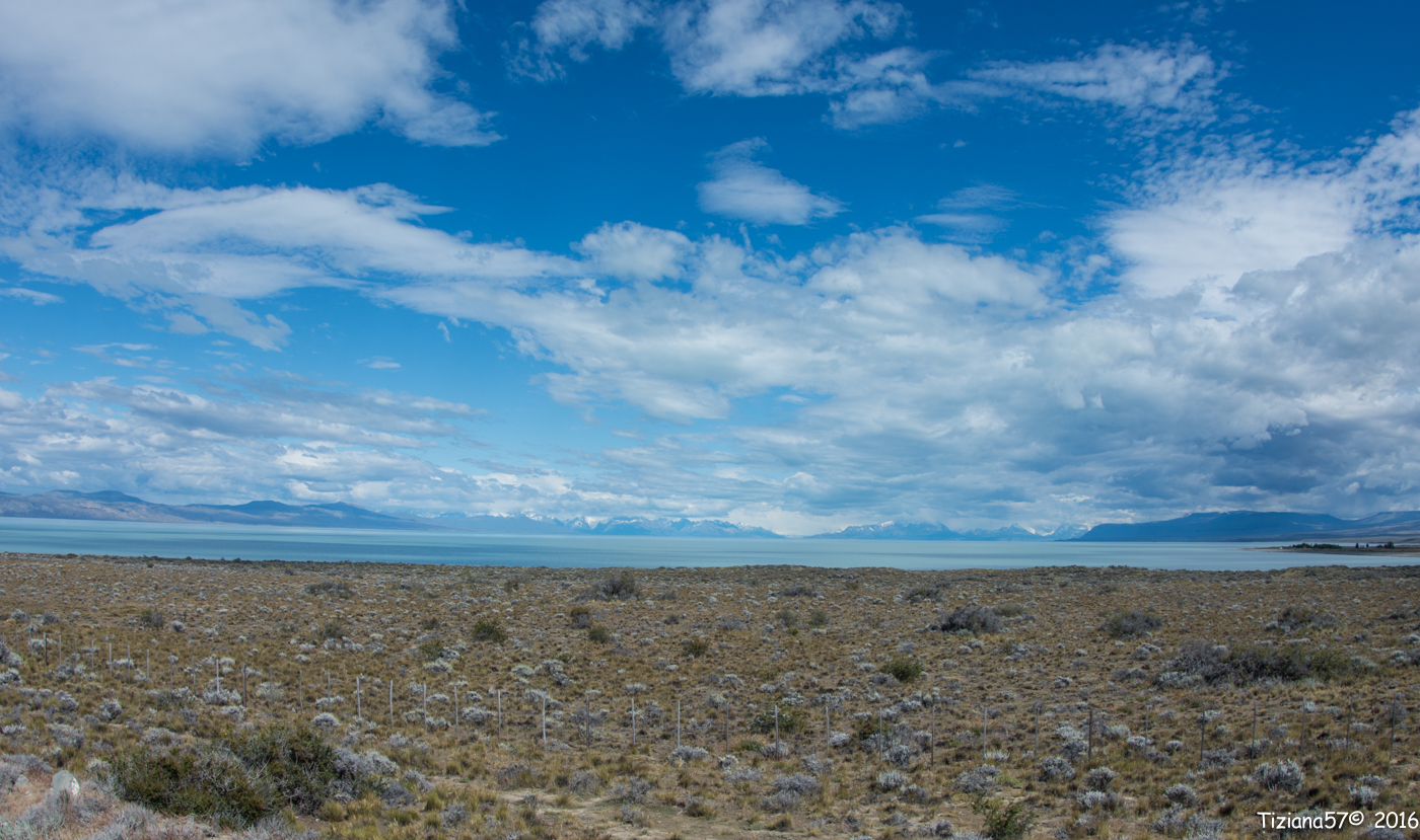 on the road to Rio Gallegos