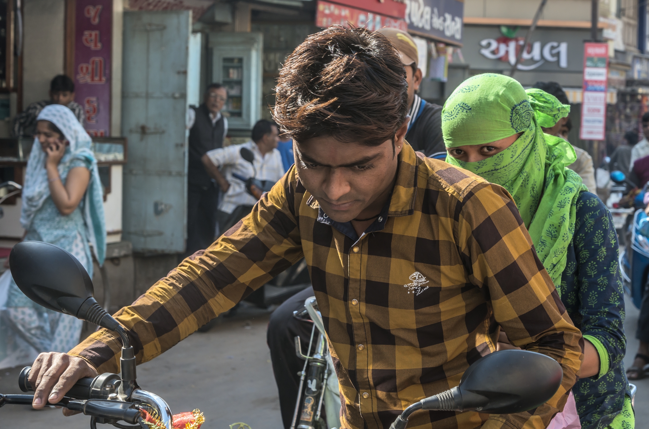 Gujarat 2015 - Sguardo divertito