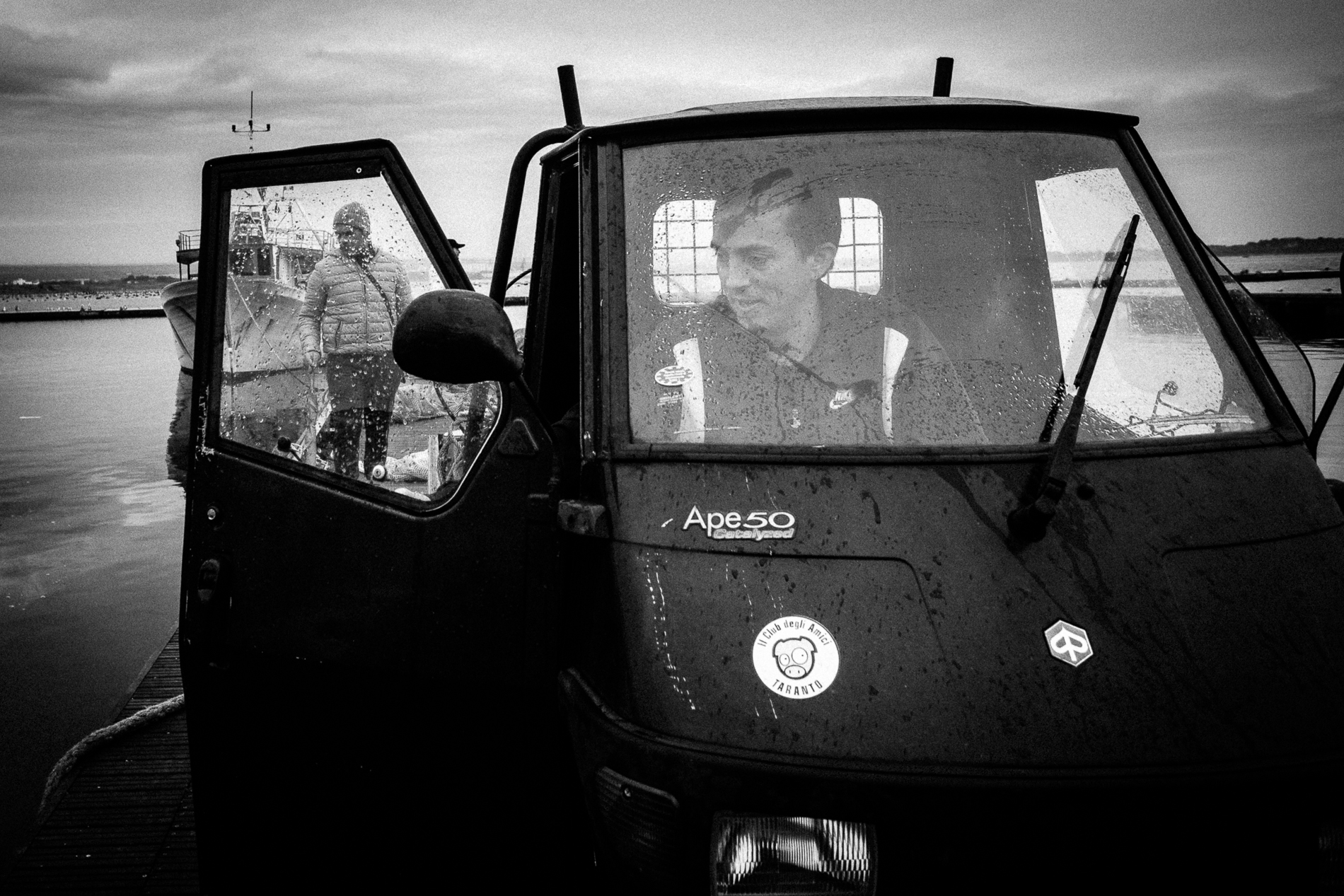 Una mattinata piovosa