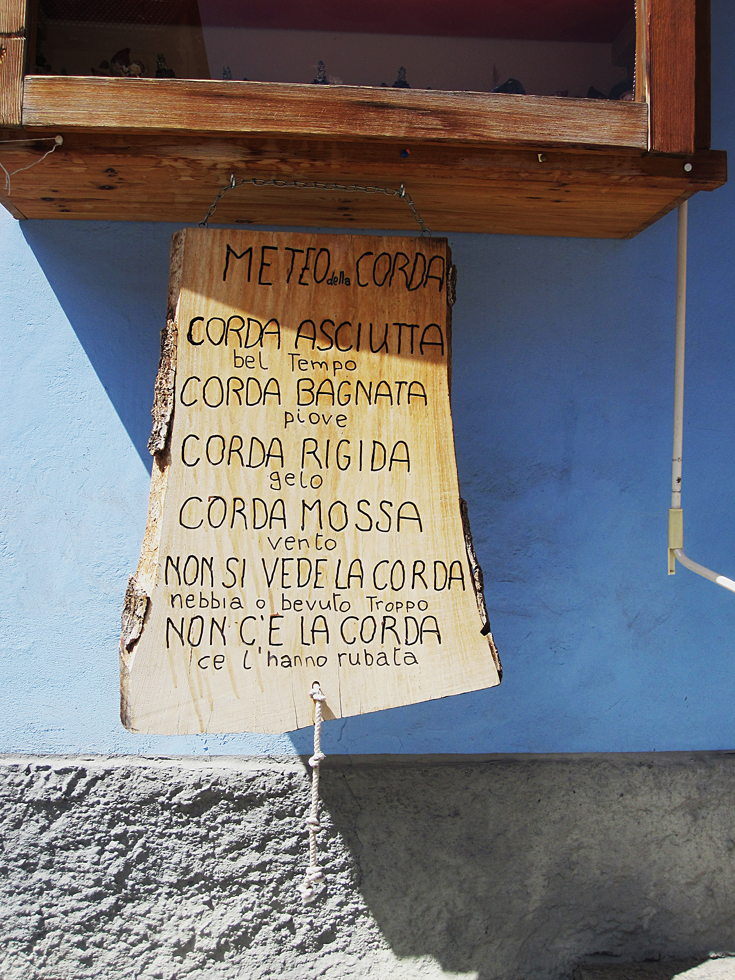 Barometro a corda a Baceno (vb)