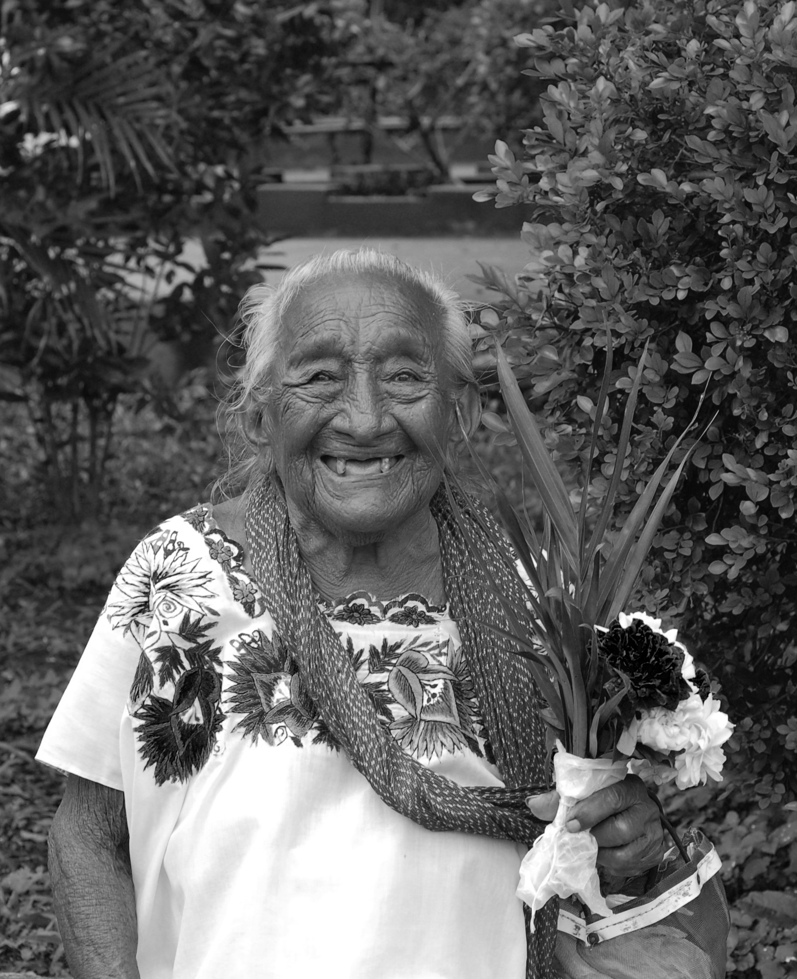 Mujer mexicana Ancianos - Yucatan , Messico