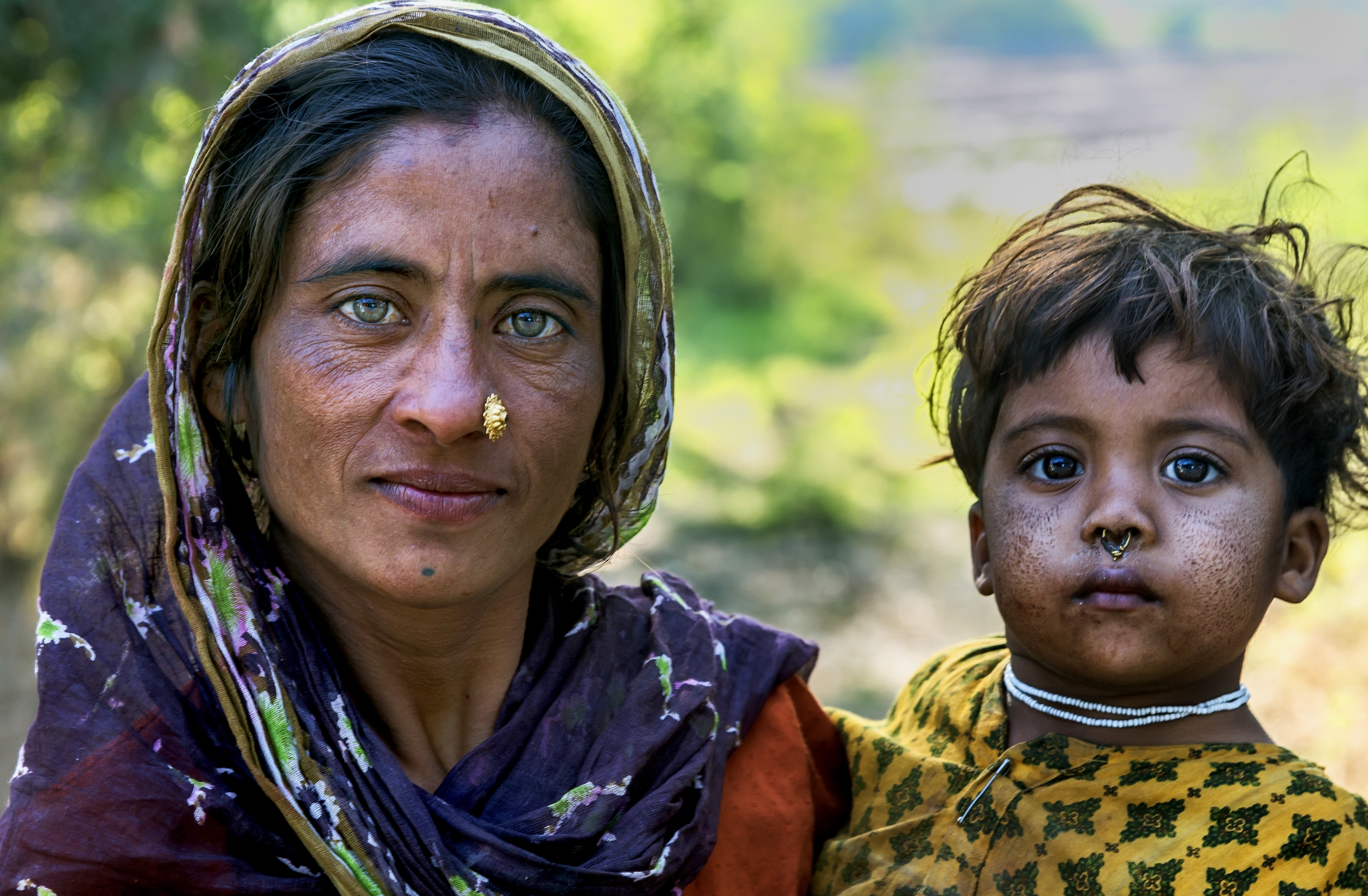 Gujarat 2015 - Donna con bambina