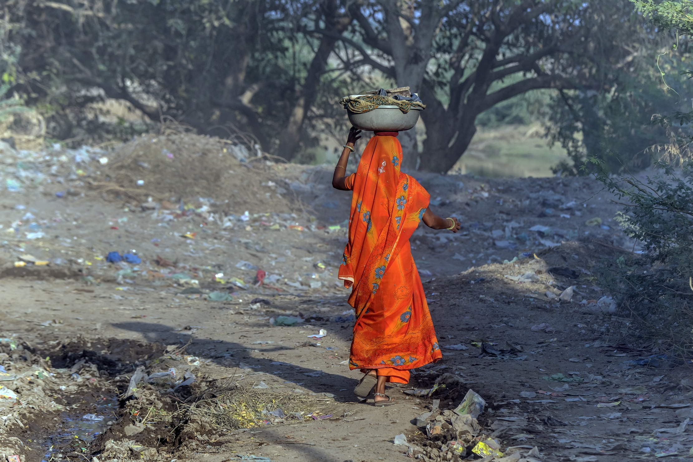 Gujarat 2015 - Nei pressi di un villaggio