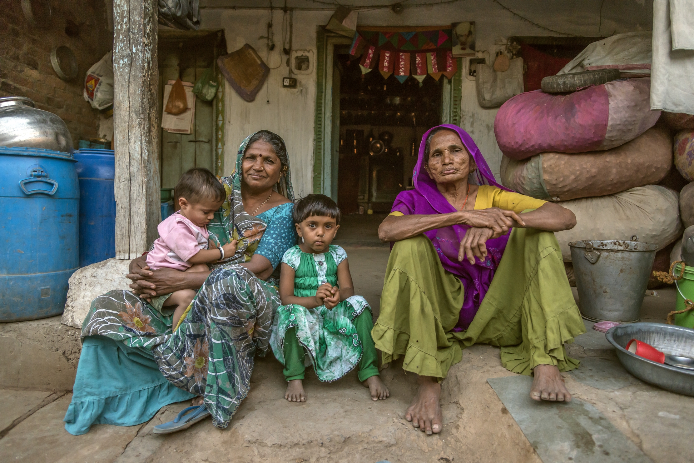 Gujarat 2015 - In a small farming village