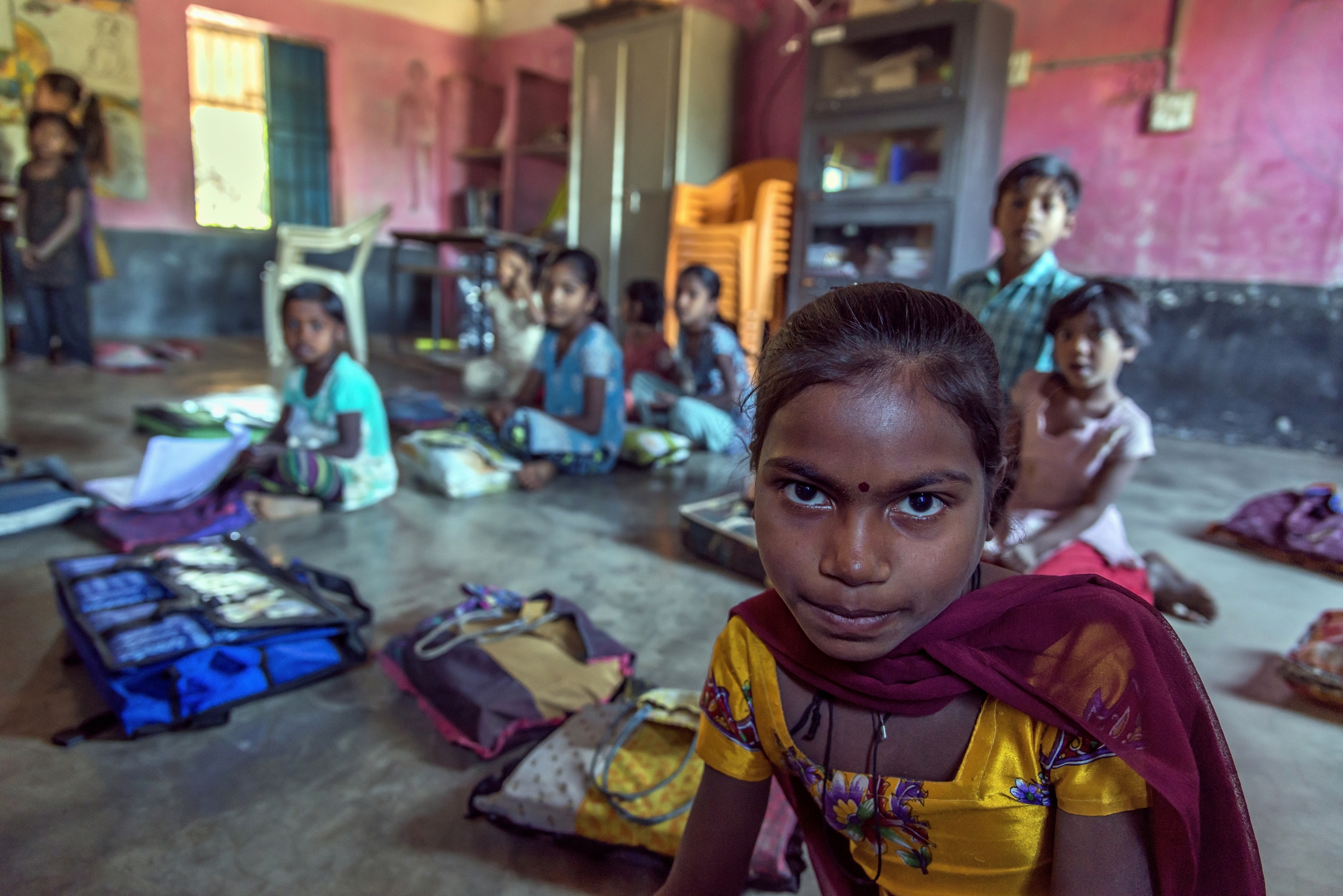 Gujarat 2015 - In una scuola materna rurale