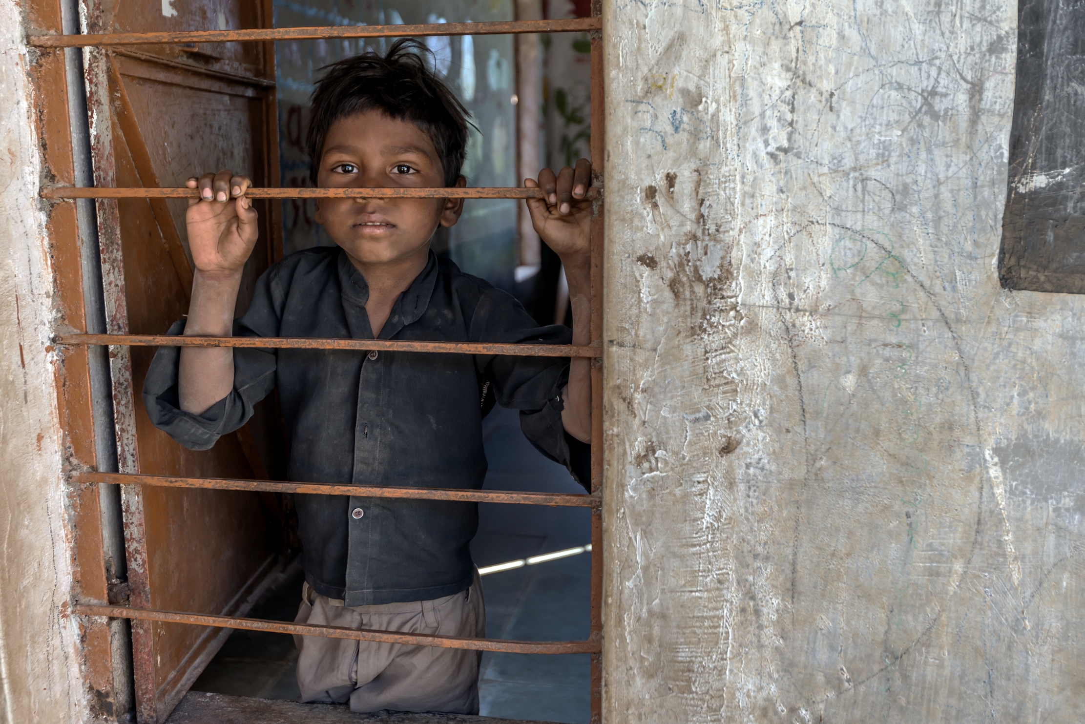Gujarat 2015 - In una scuola materna rurale