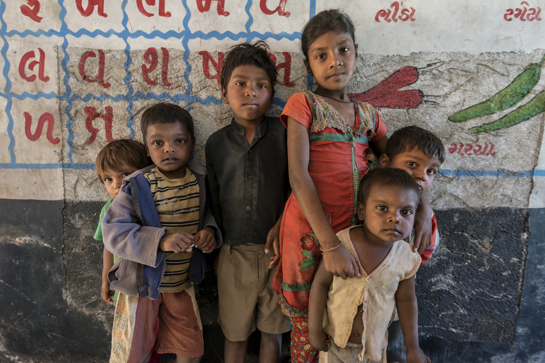 Gujarat 2015 - In una scuola materna rurale