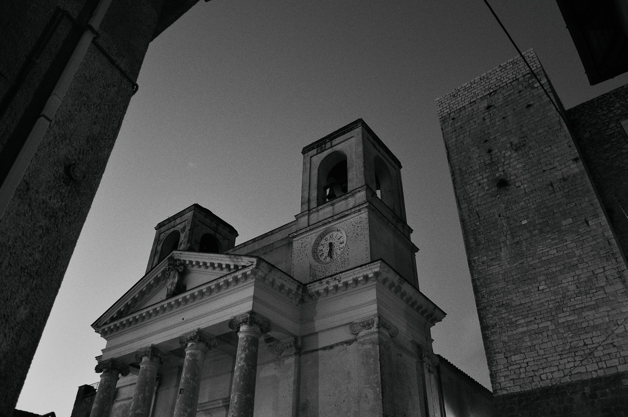 Scorcio della Chiesa s.m. Assunta in cielo - Maenza