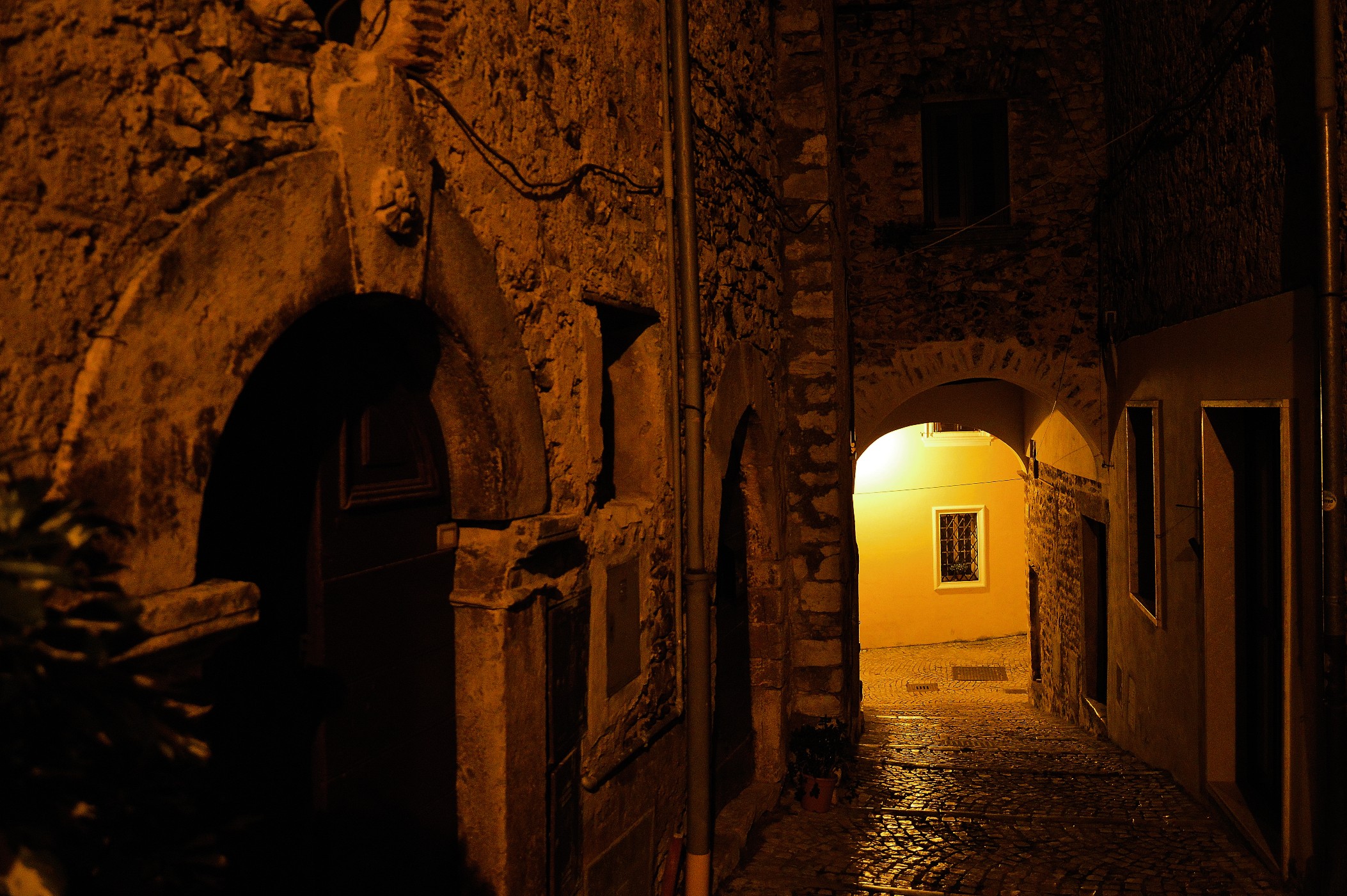 Scorcio di un vicolo - Maenza