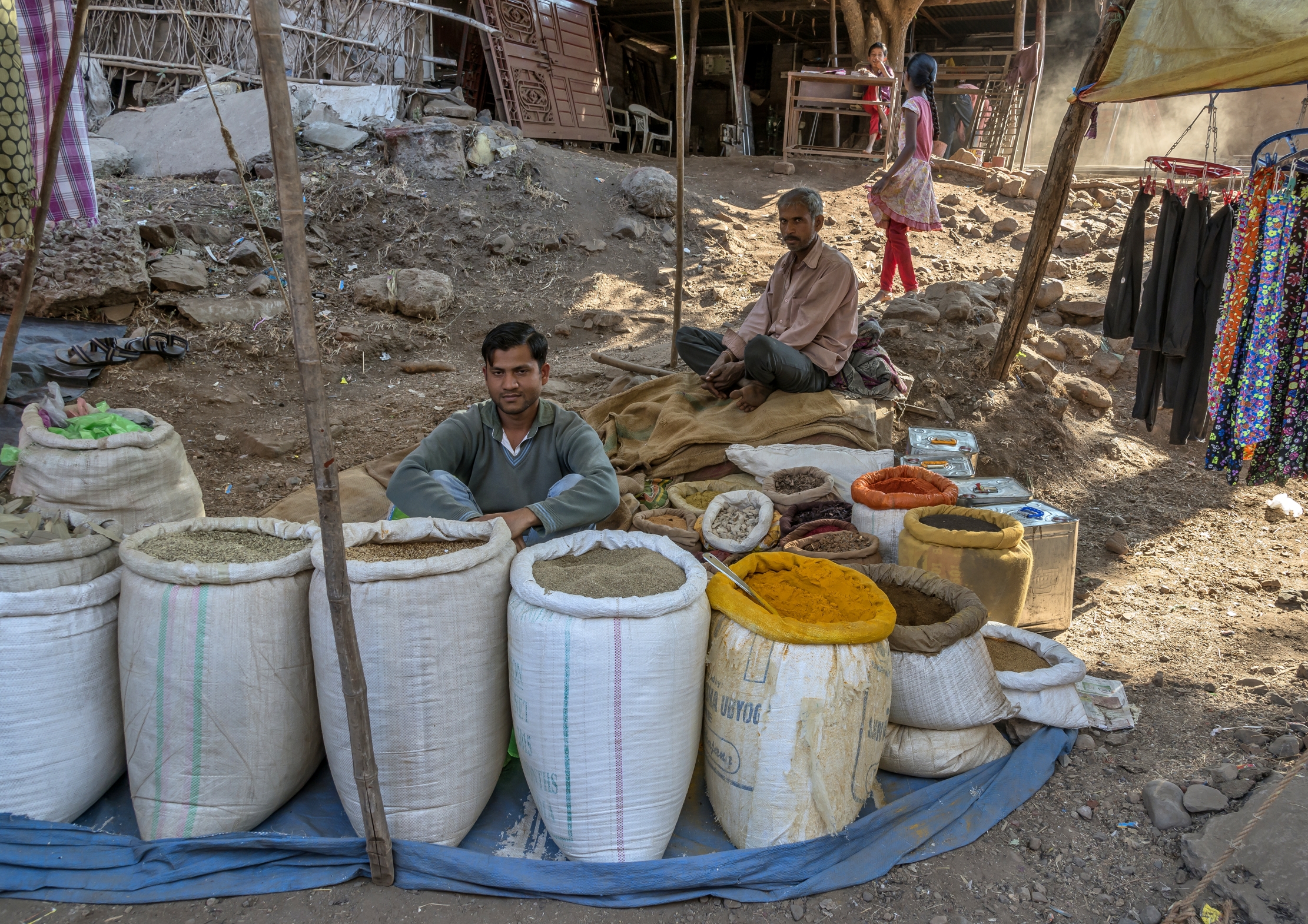 Gujarat 2015 - In a market