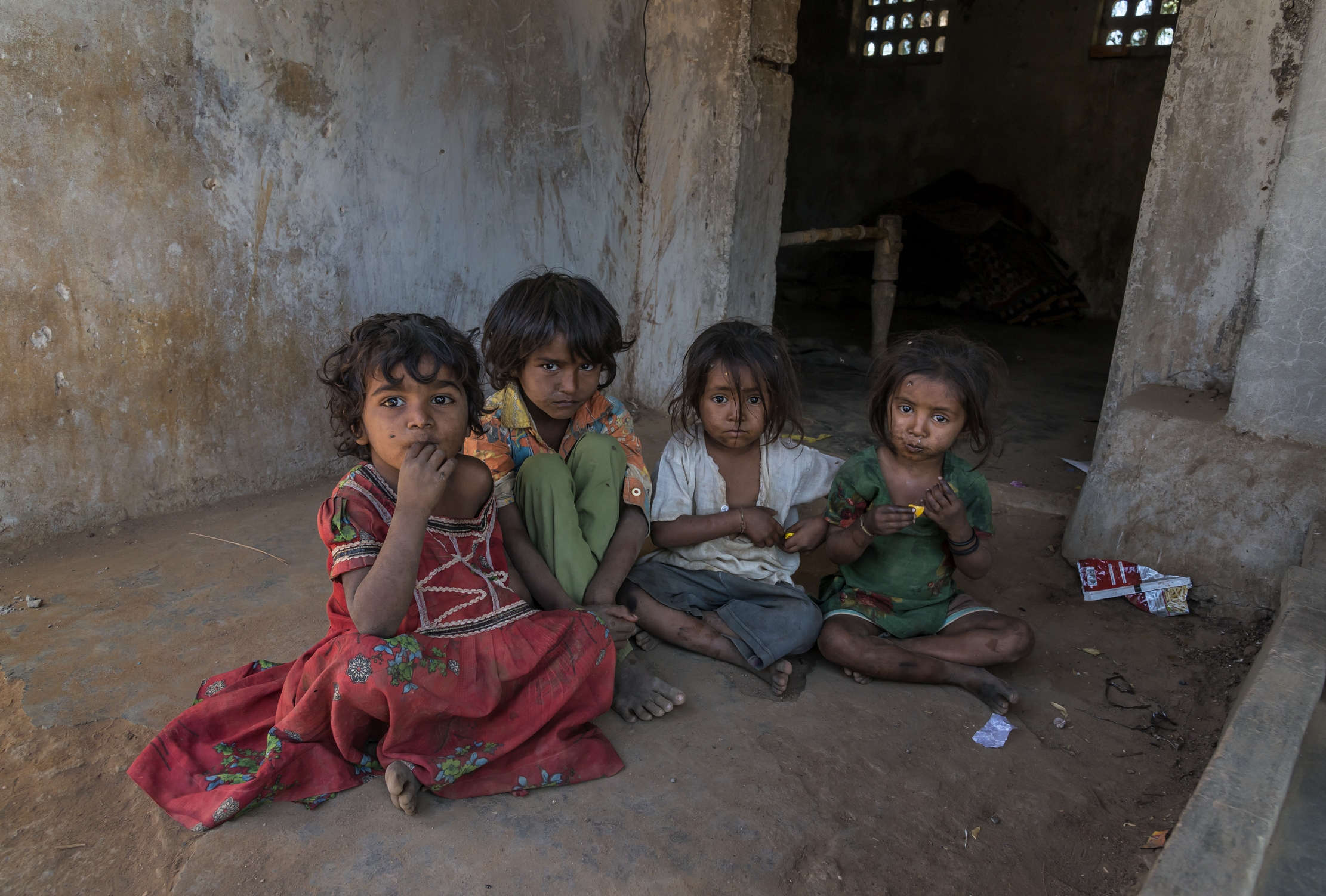 Gujarat 2015 - In un villaggio