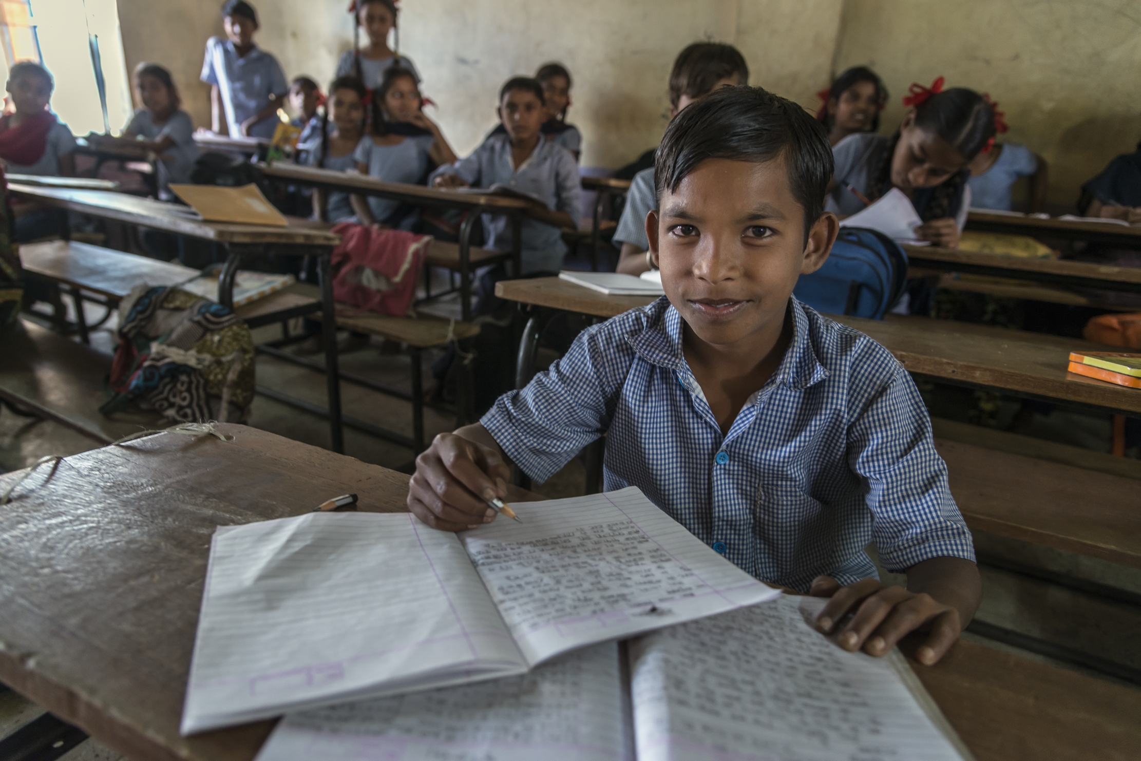 Gujarat 2015 - In una scuola rurale