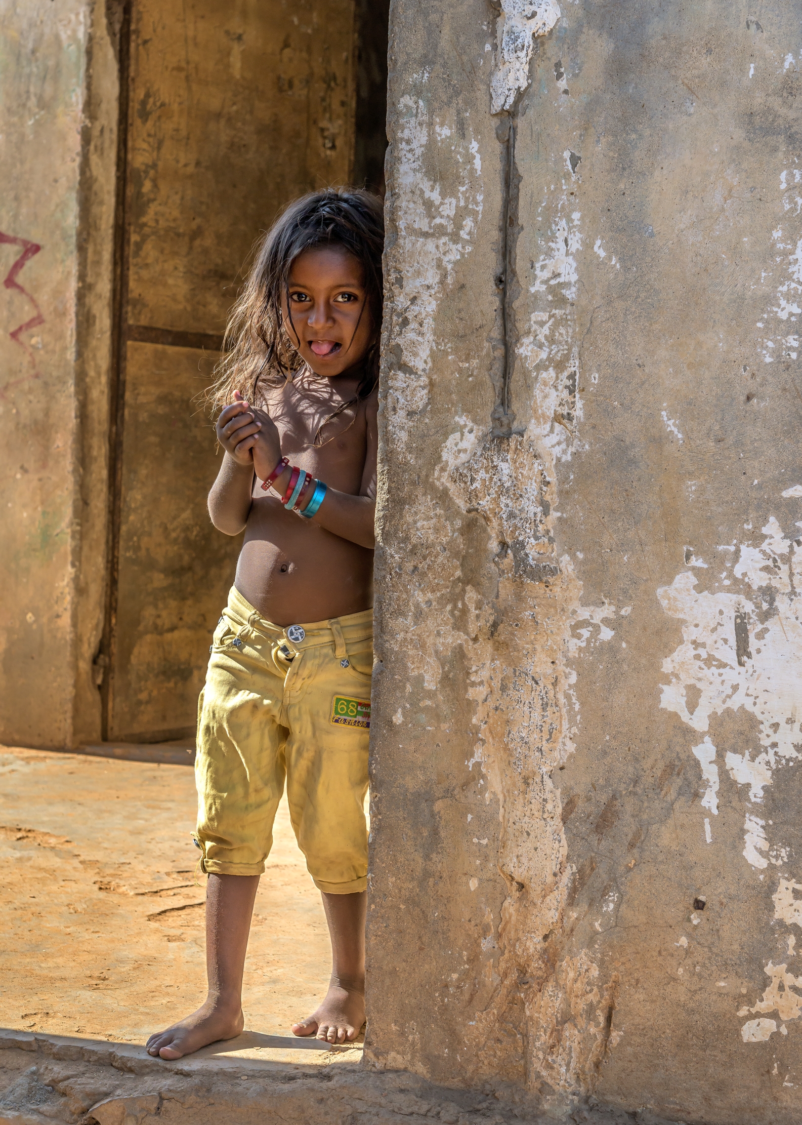 Gujarat 2015 - In un villaggio