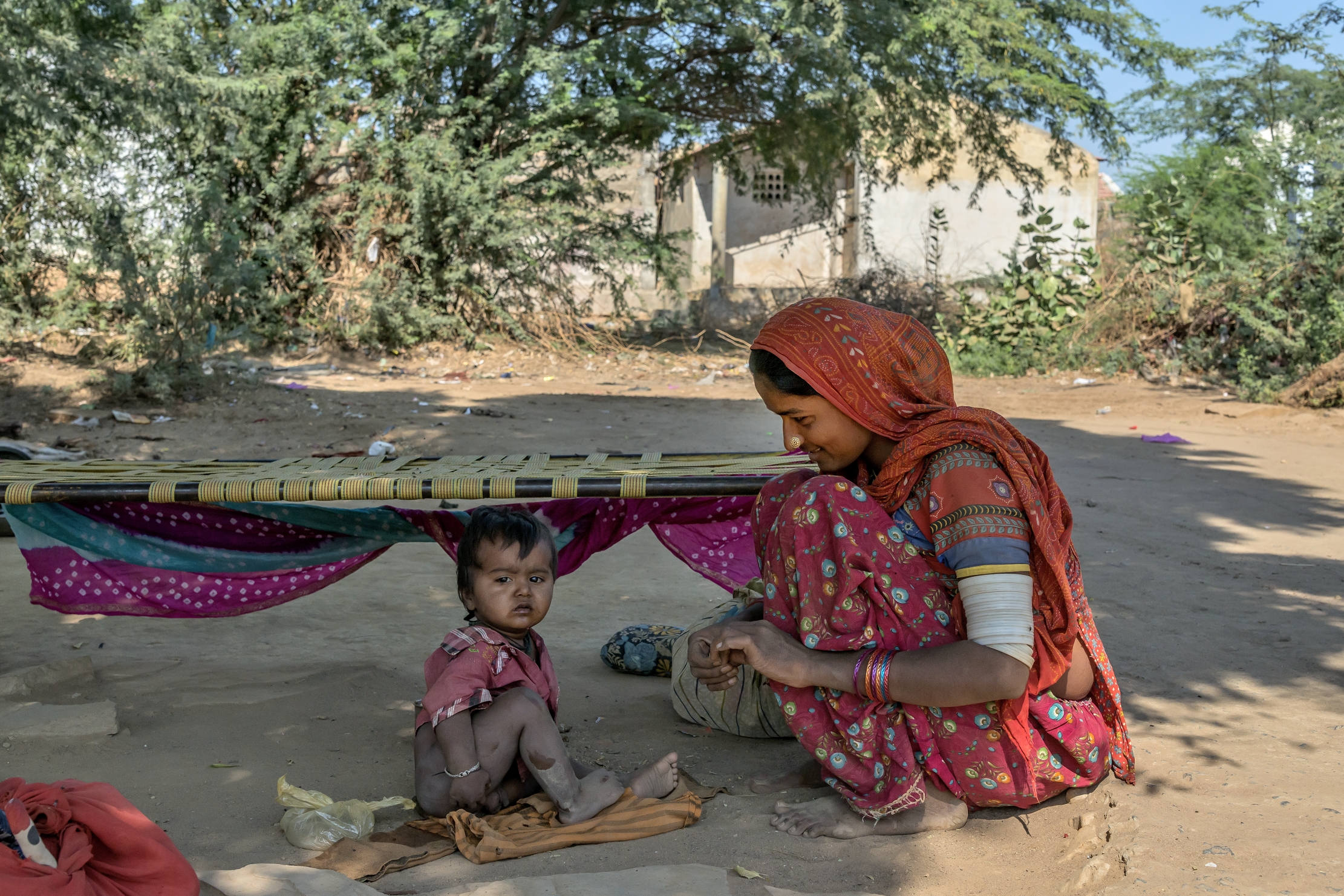 Gujarat 2015 - In un villaggio