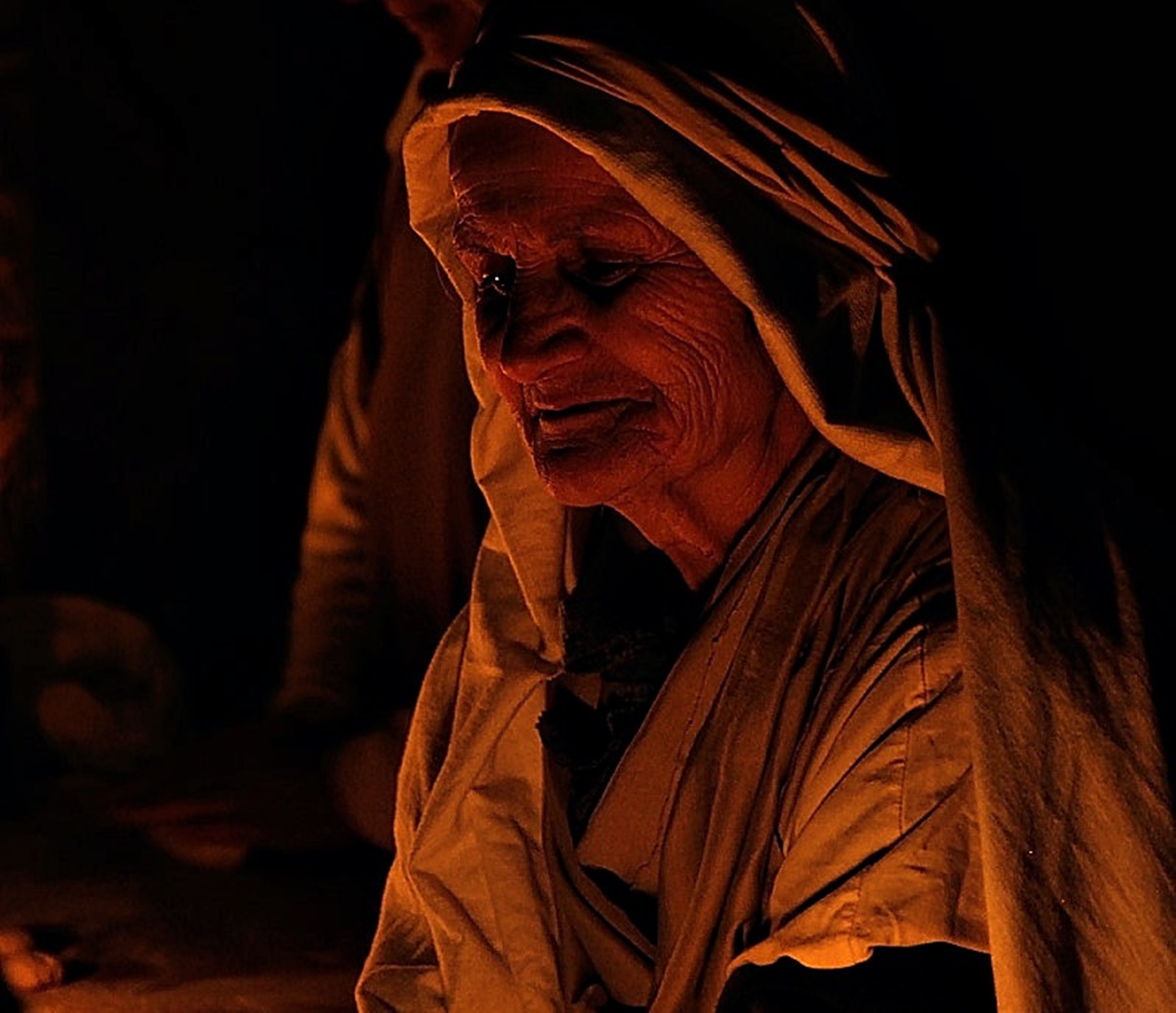 Family living nativity Monterchi