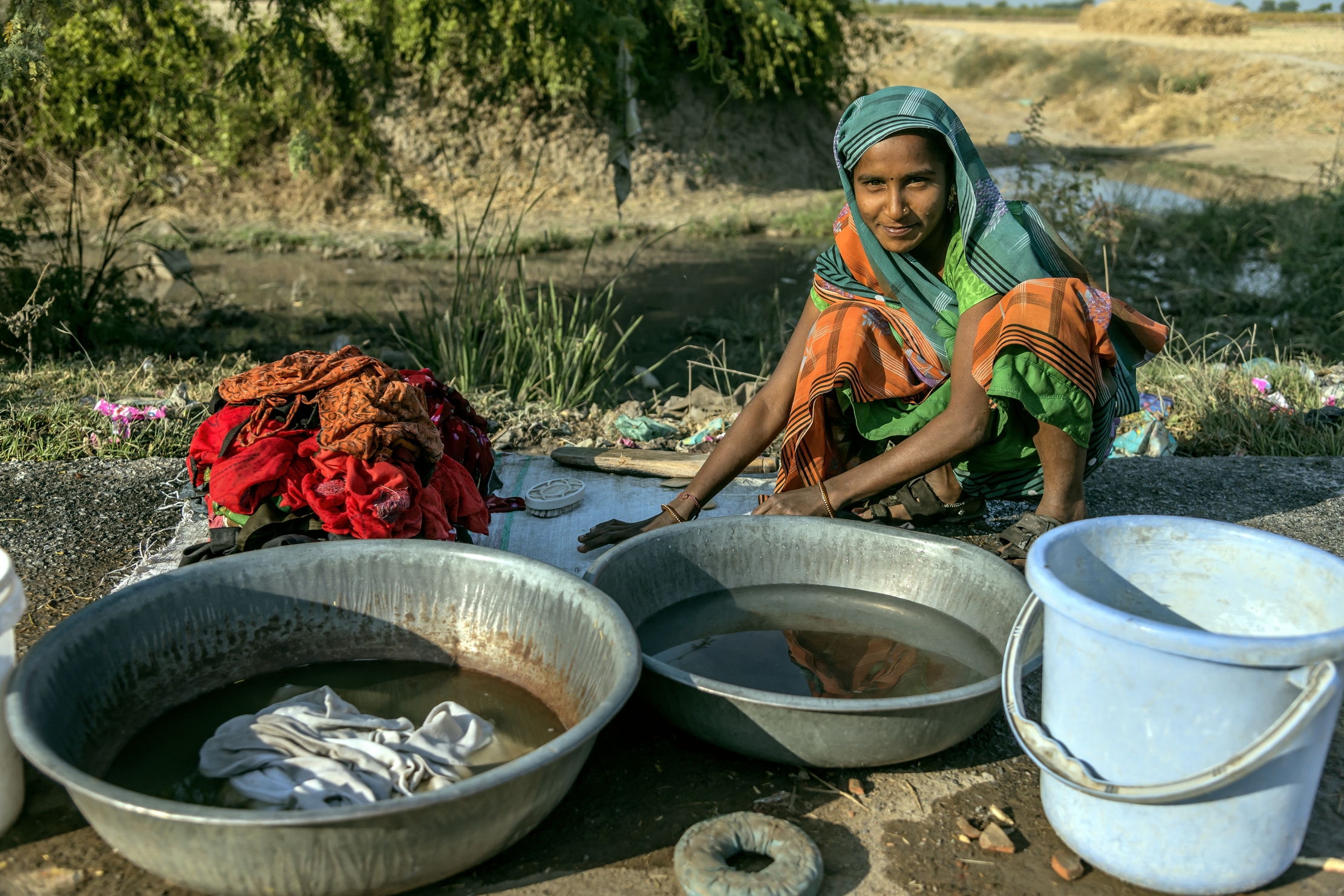 Gujarat 2015 - Alla fonte