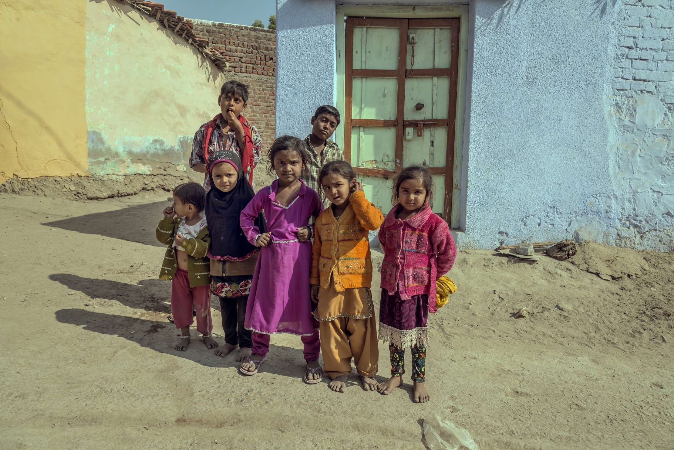 Gujarat 2015 - In un villaggio