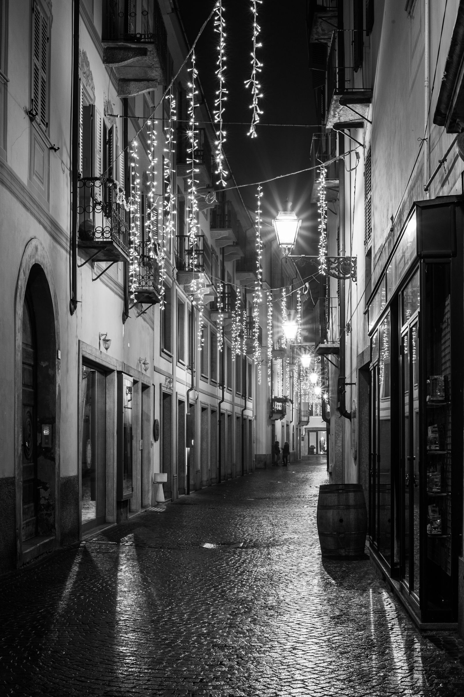 Acqui Terme (al) by night B-N