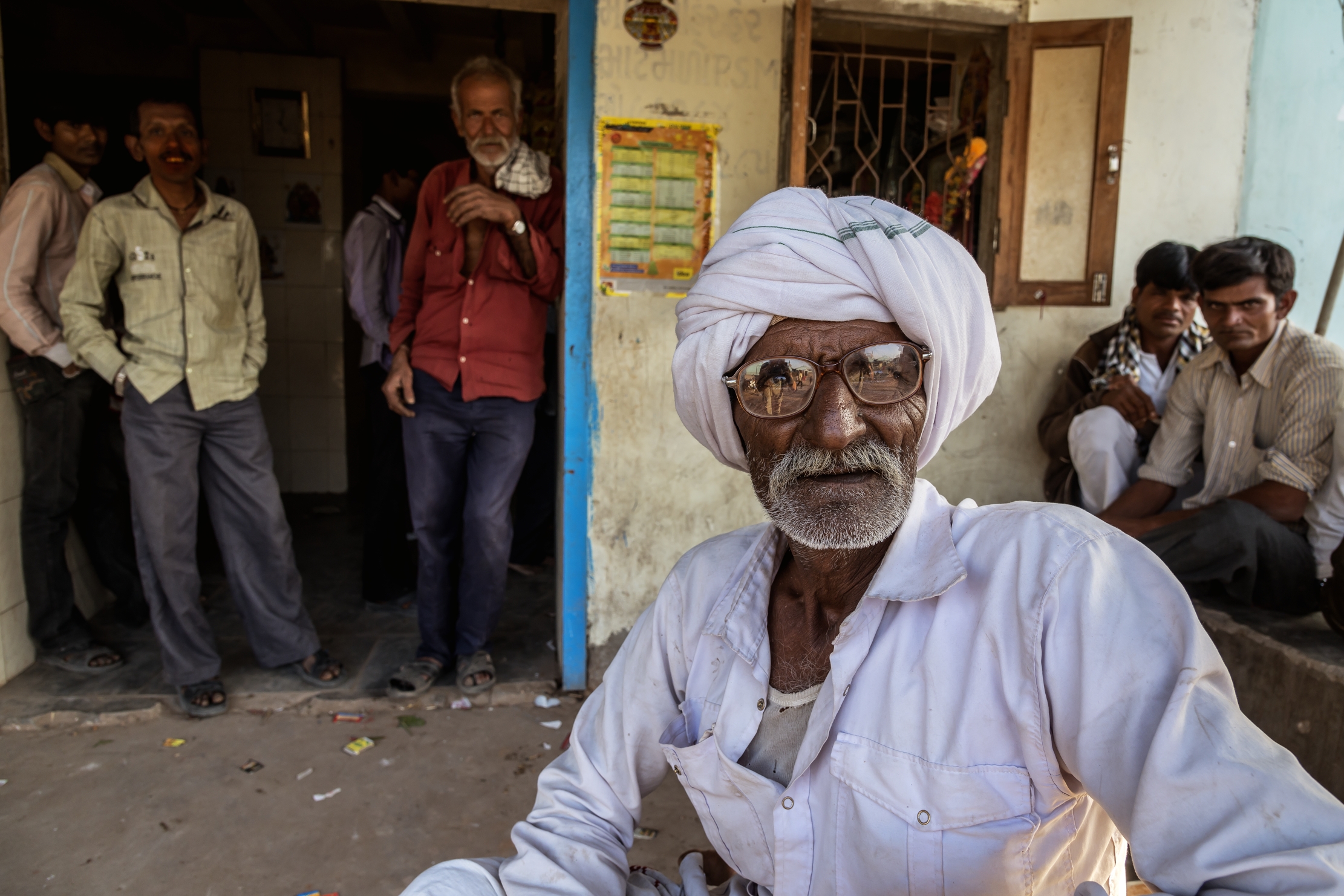 Gujarat 2015 - In un villaggio