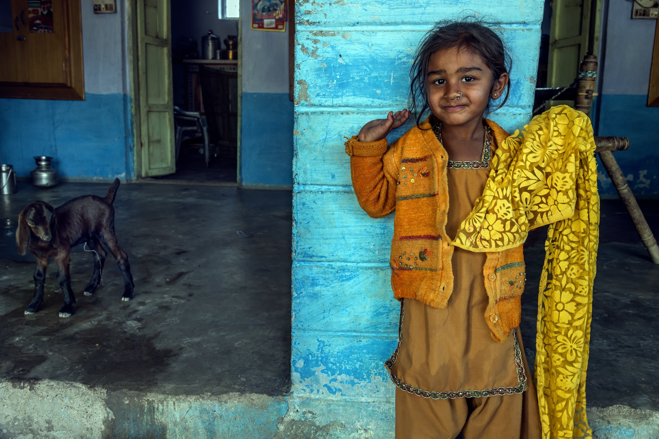 Gujarat 2015 - In un villaggio