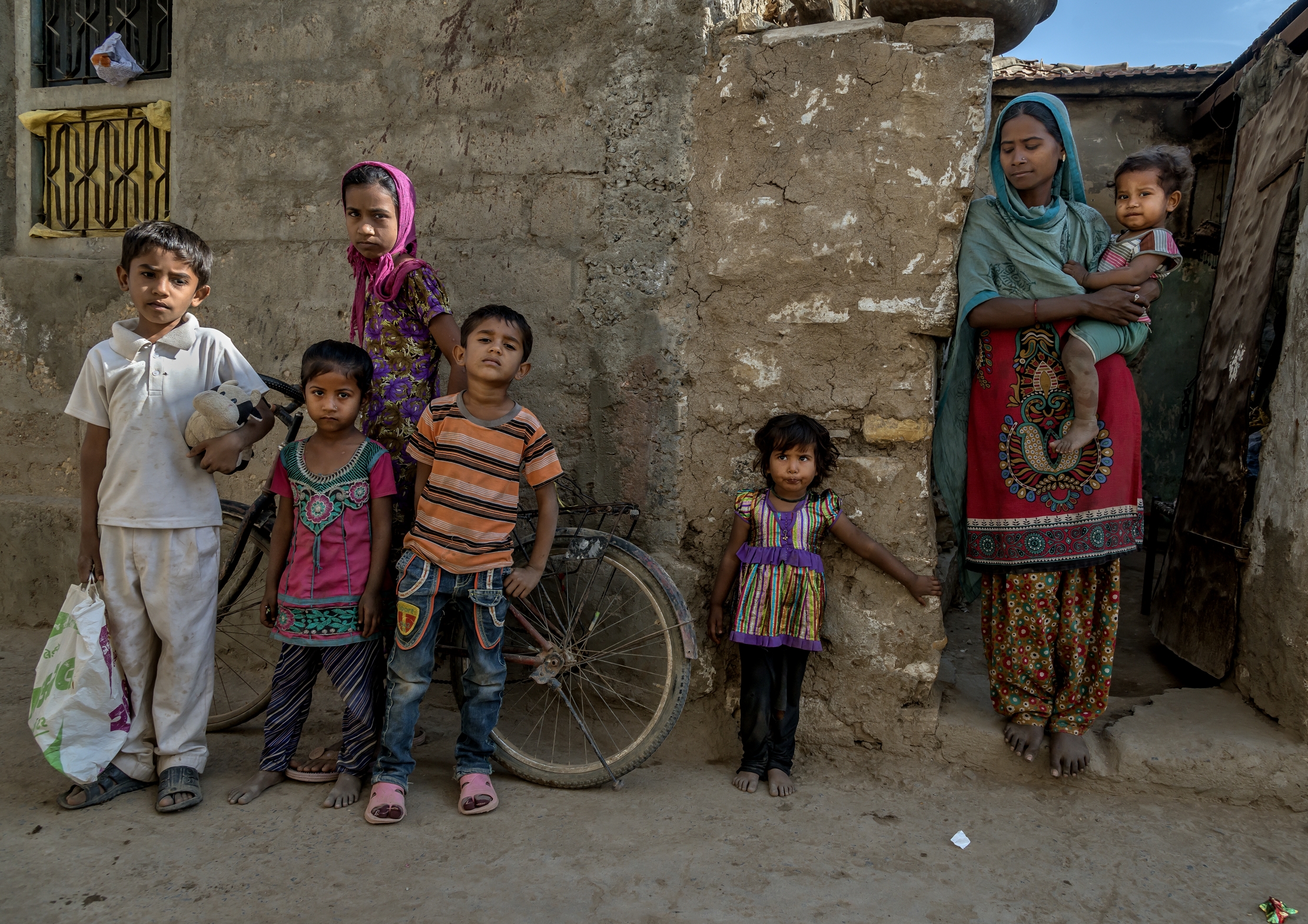 Gujarat 2015 - In un villaggio