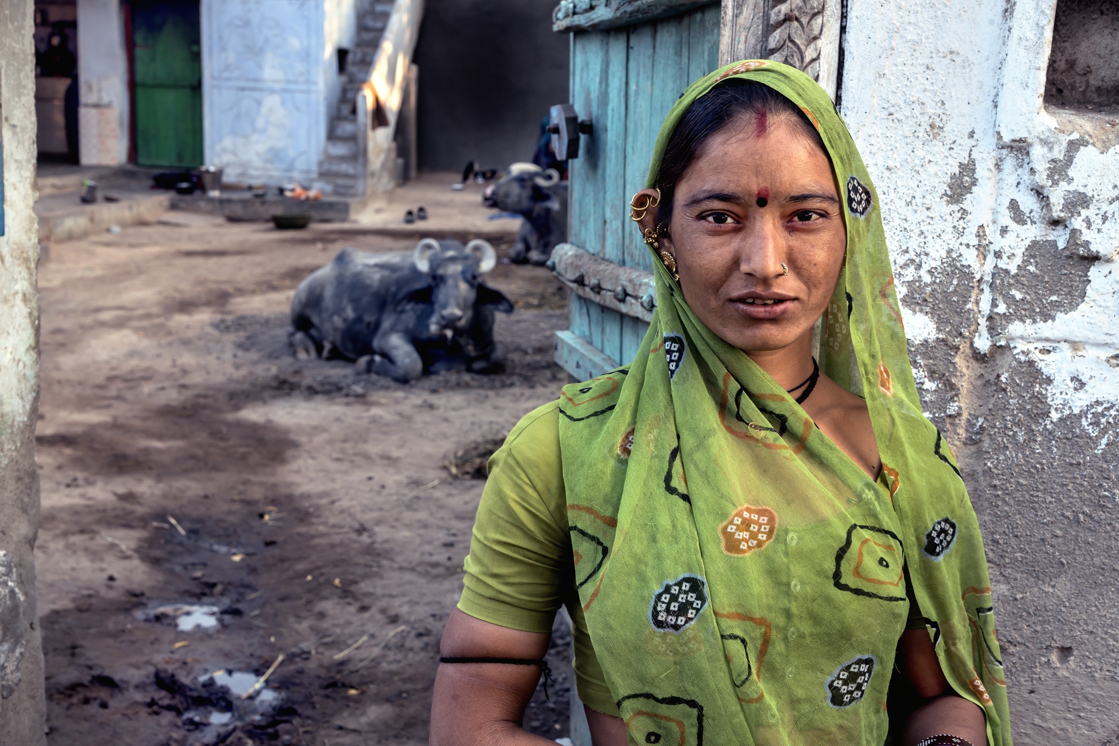 Gujarat 2015 - In un villaggio