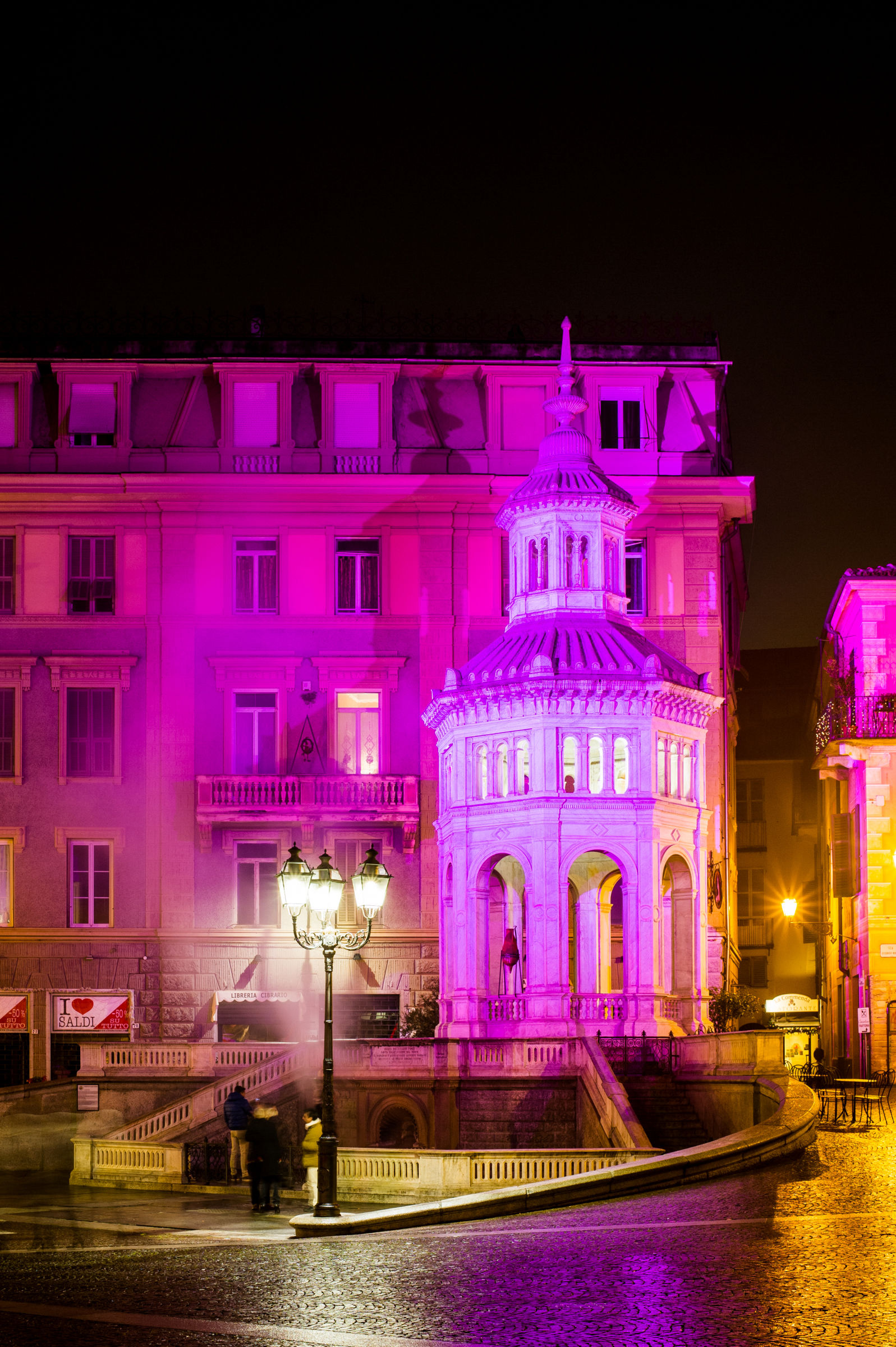 Acqui Terme (al) by night