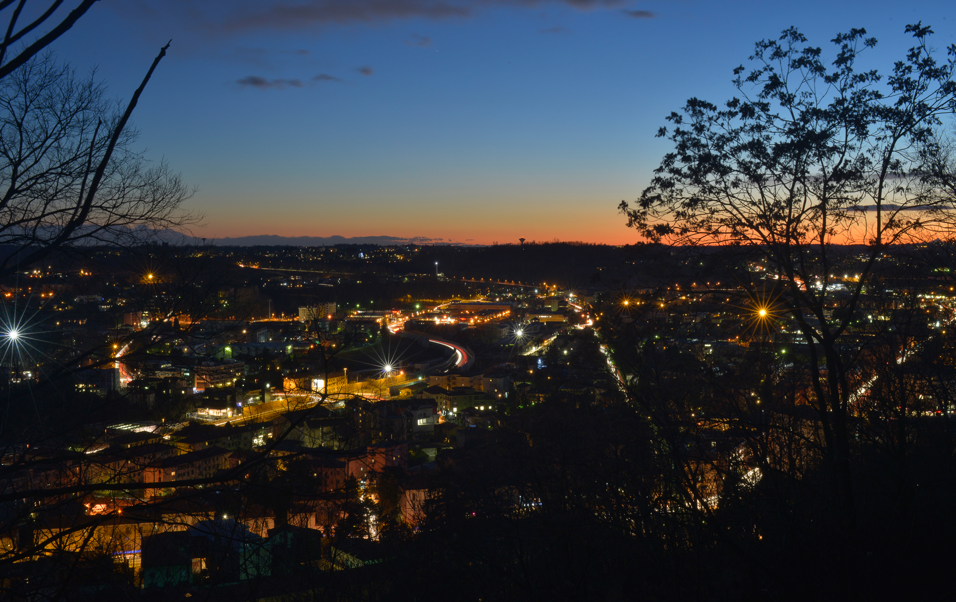 Como da Castel Baradello ..