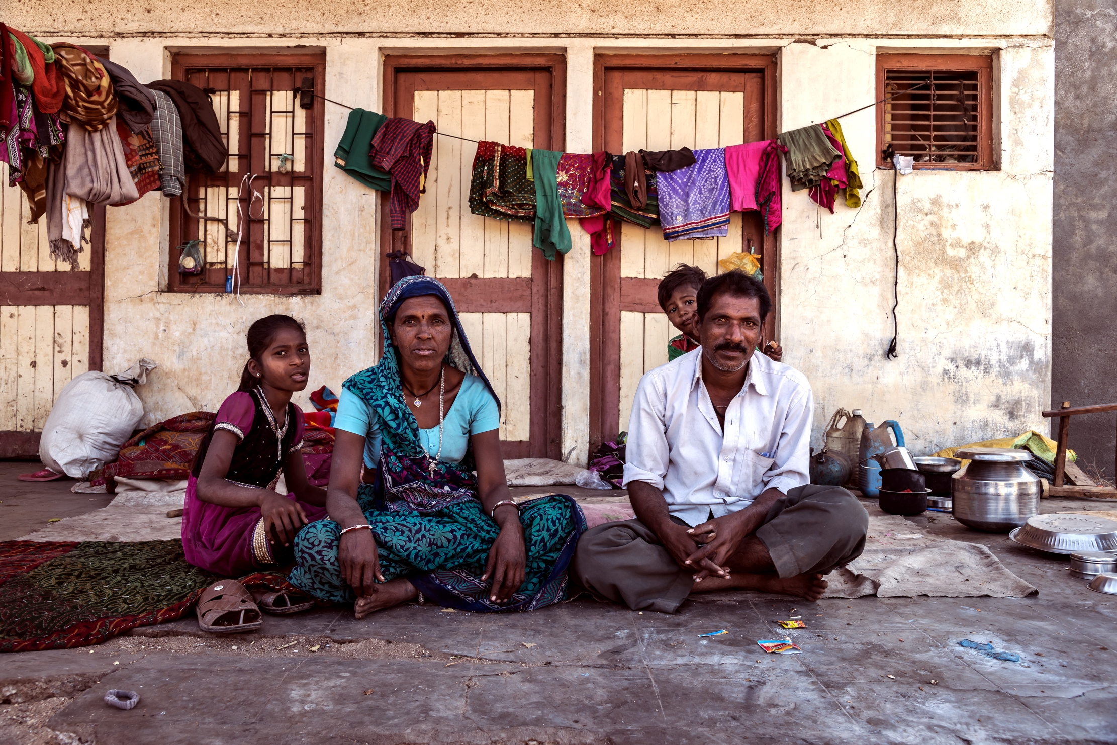 Gujarat 2015 - In un villaggio