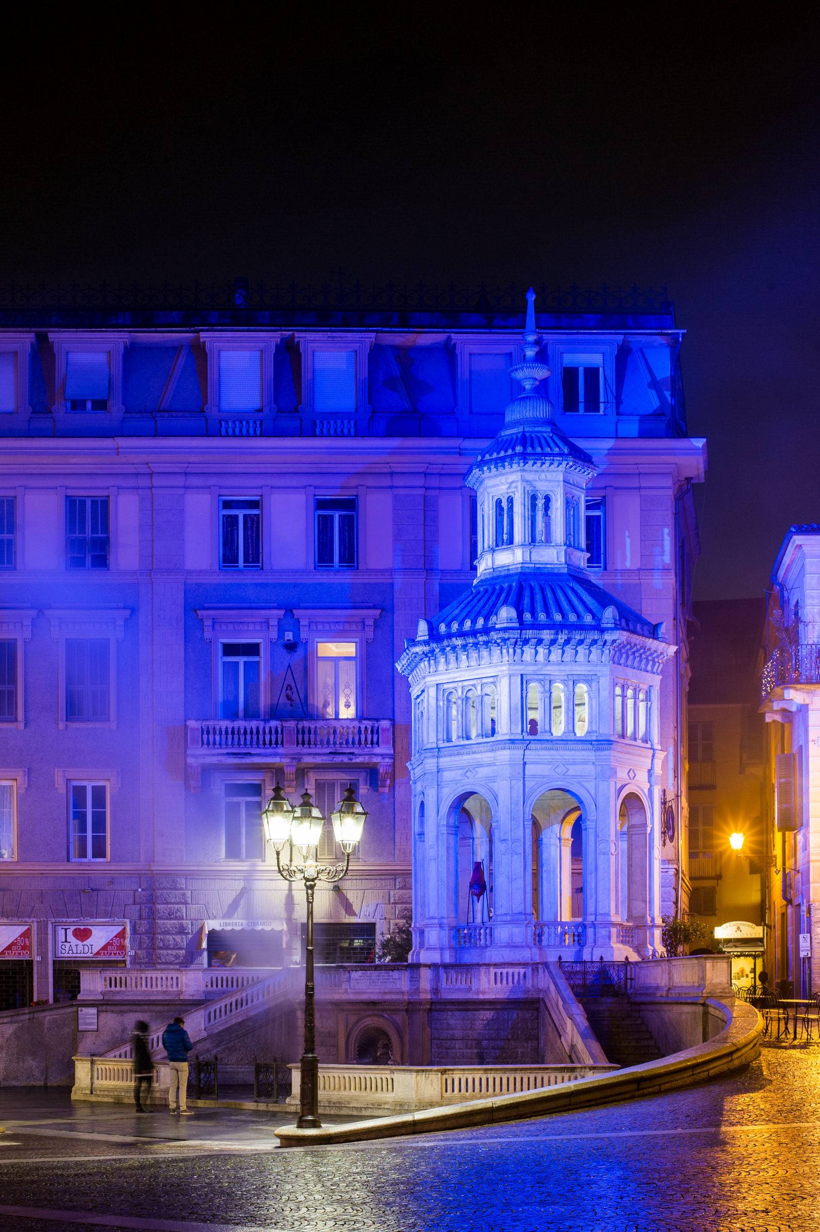 Acqui Terme (al) by night