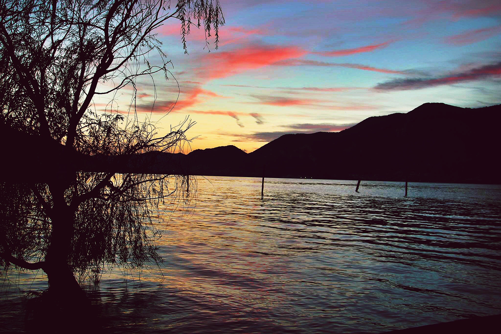 Sunset in Iseo