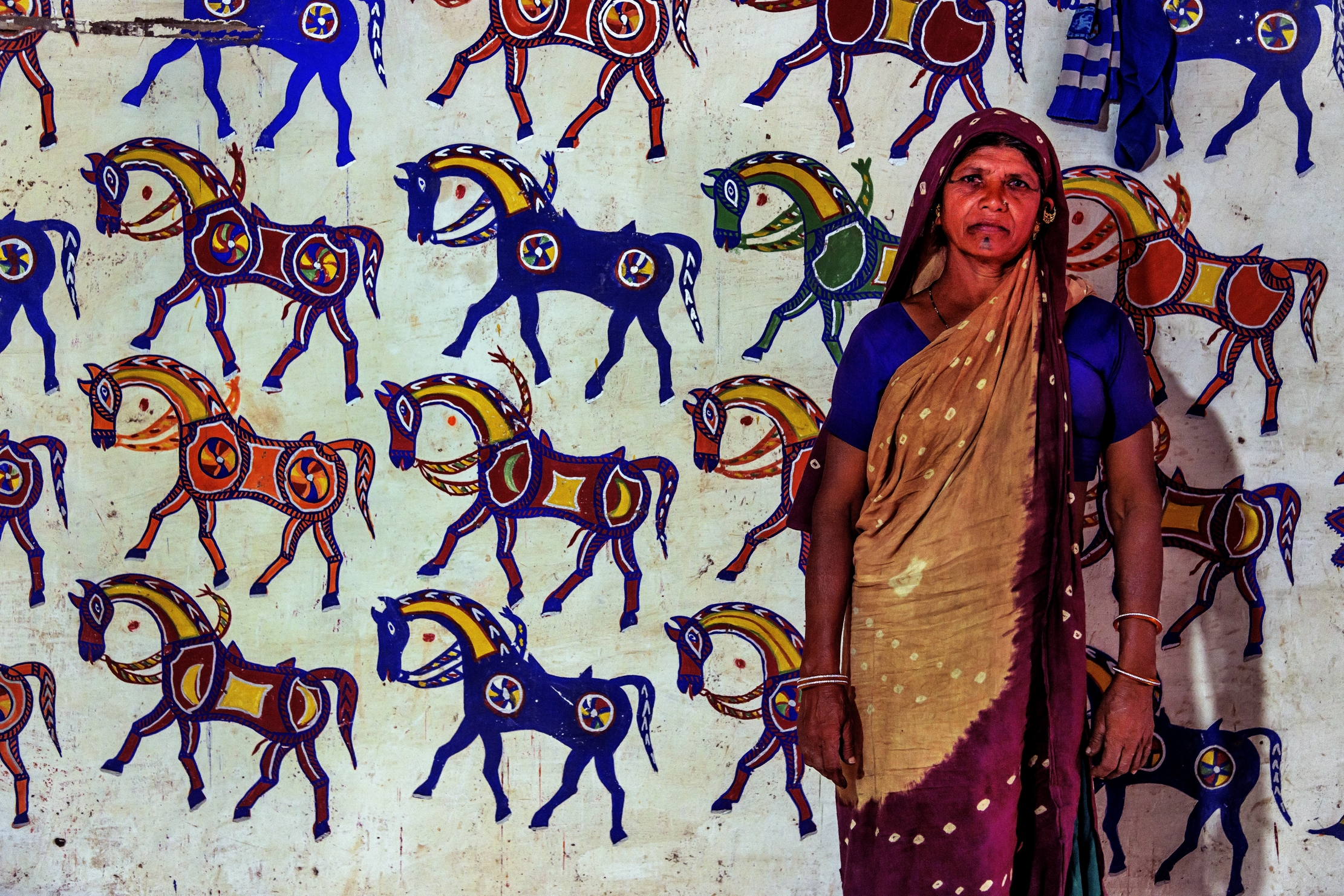 Gujarat 2015  - In una casa di contadini