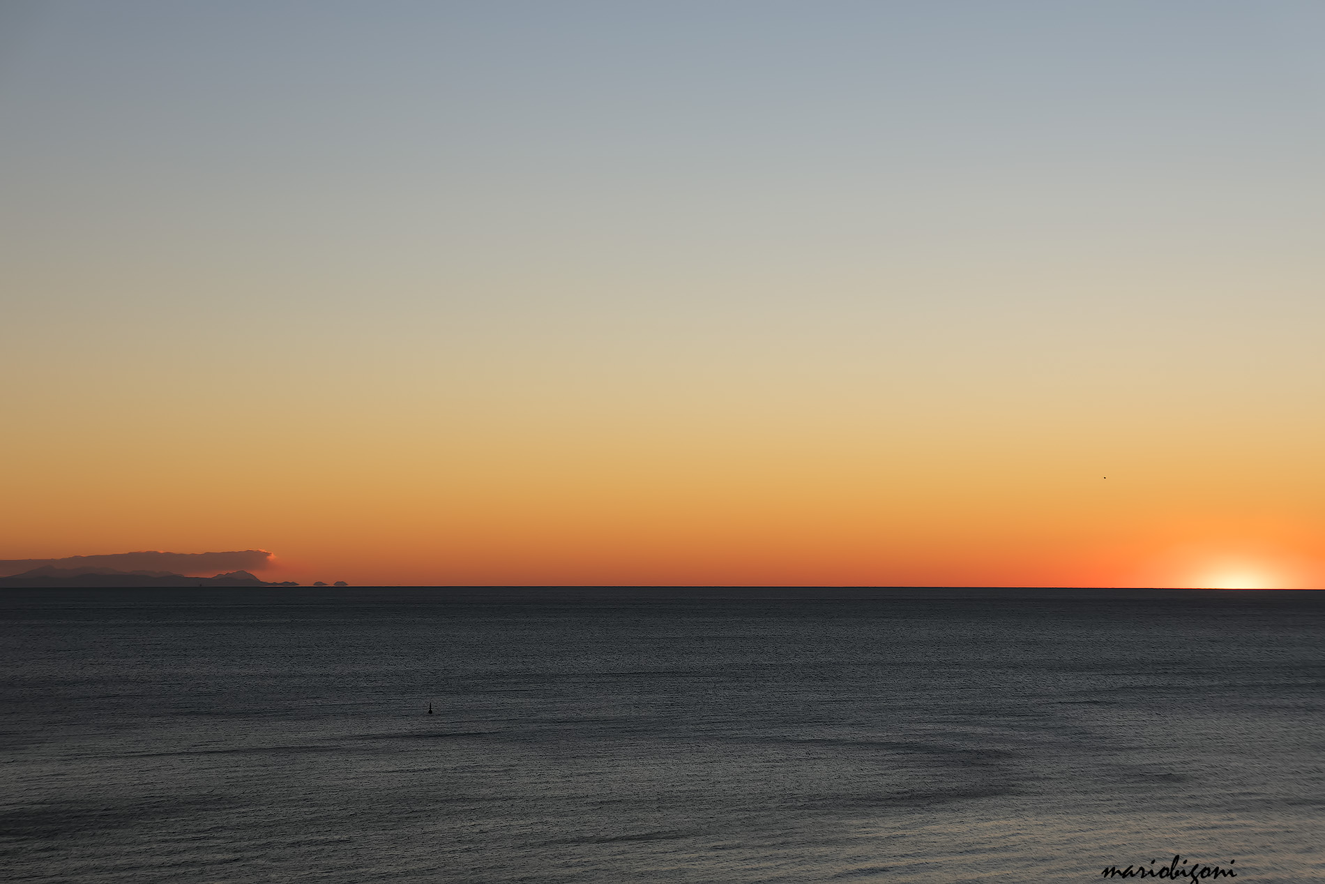 sunrise from Berteggi