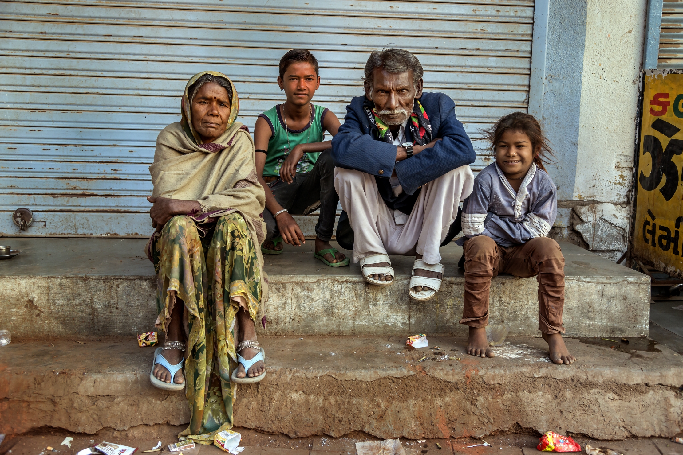 Gujarat 2015 - In un villaggio