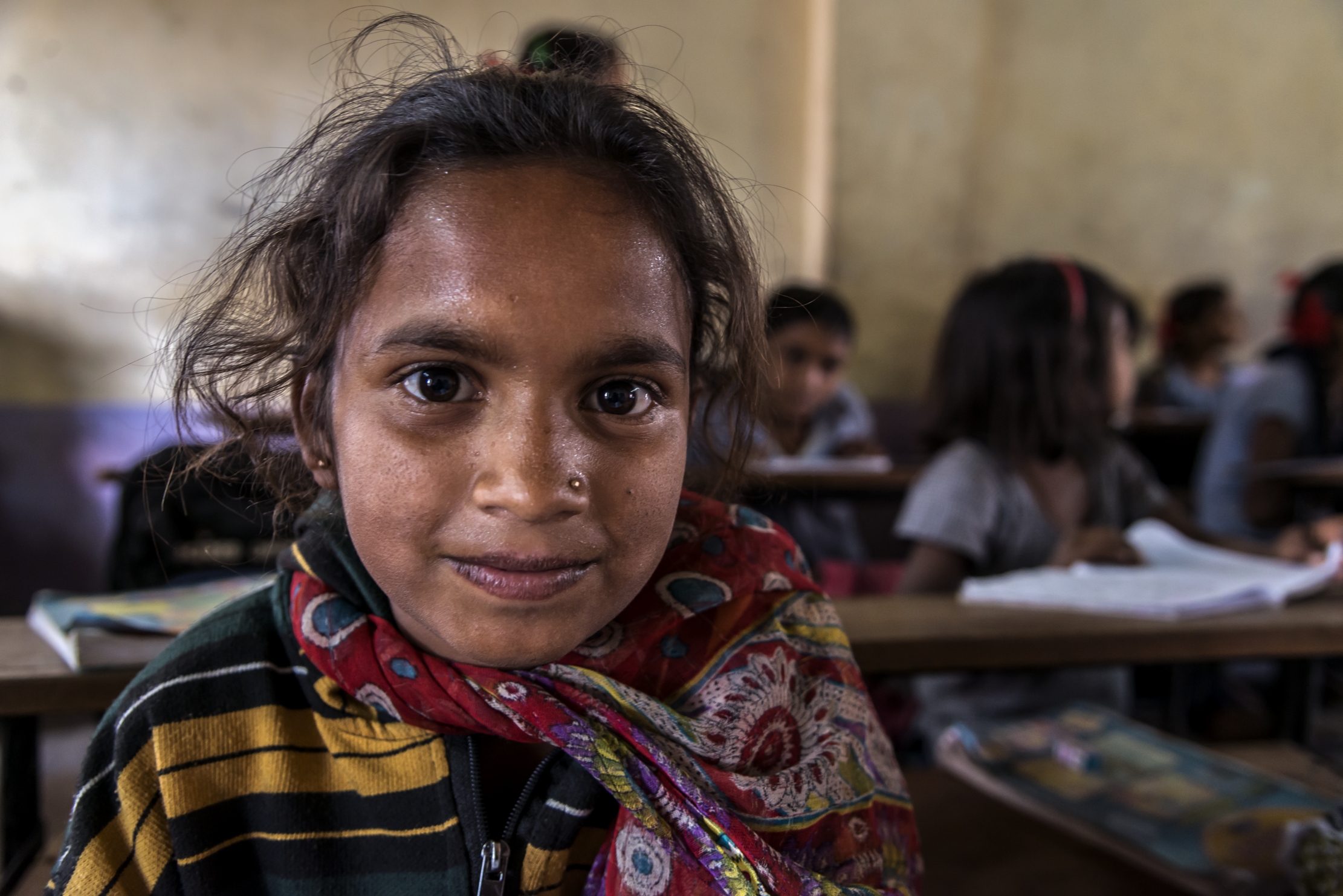 Gujarat 2015 - In una scuola rurale