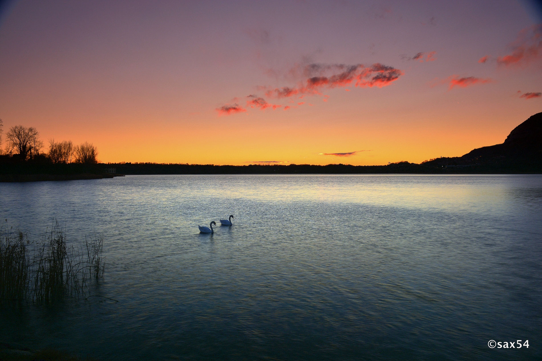 two hearts and a lake ....