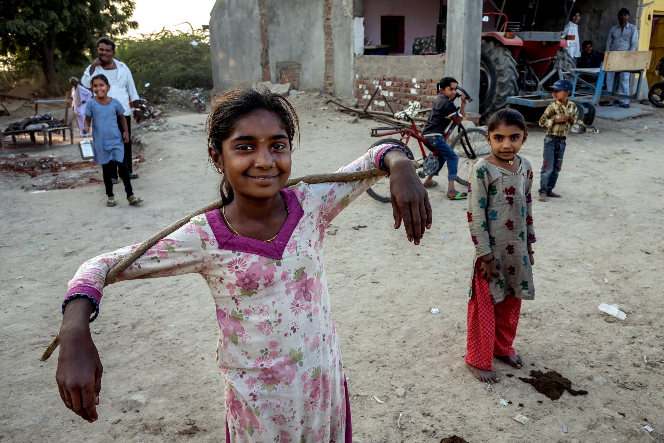 Gujarat 2015 - In un villaggio