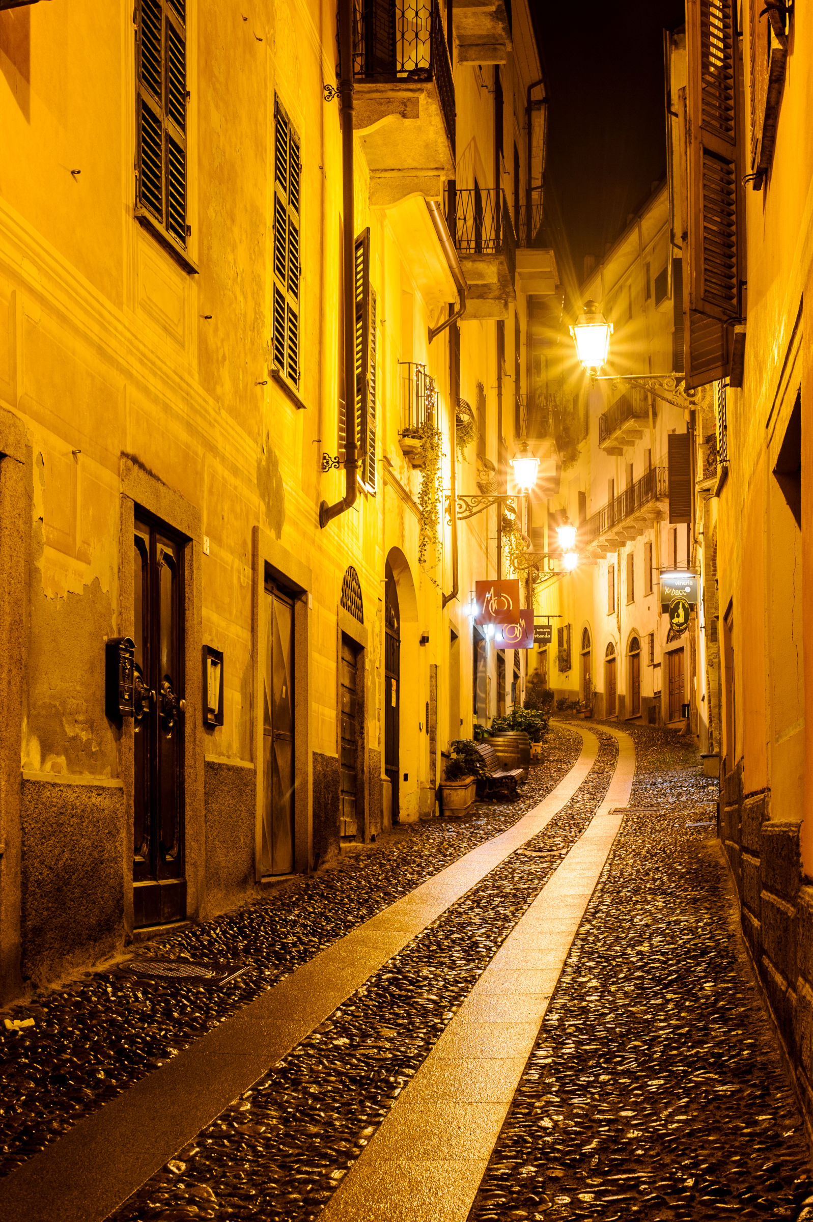 Acqui Terme (al) by night