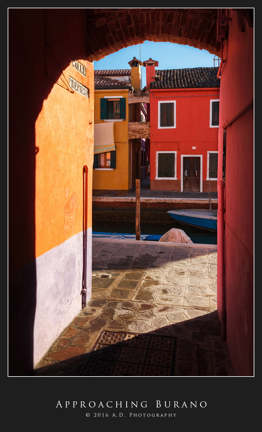 Approaching Burano