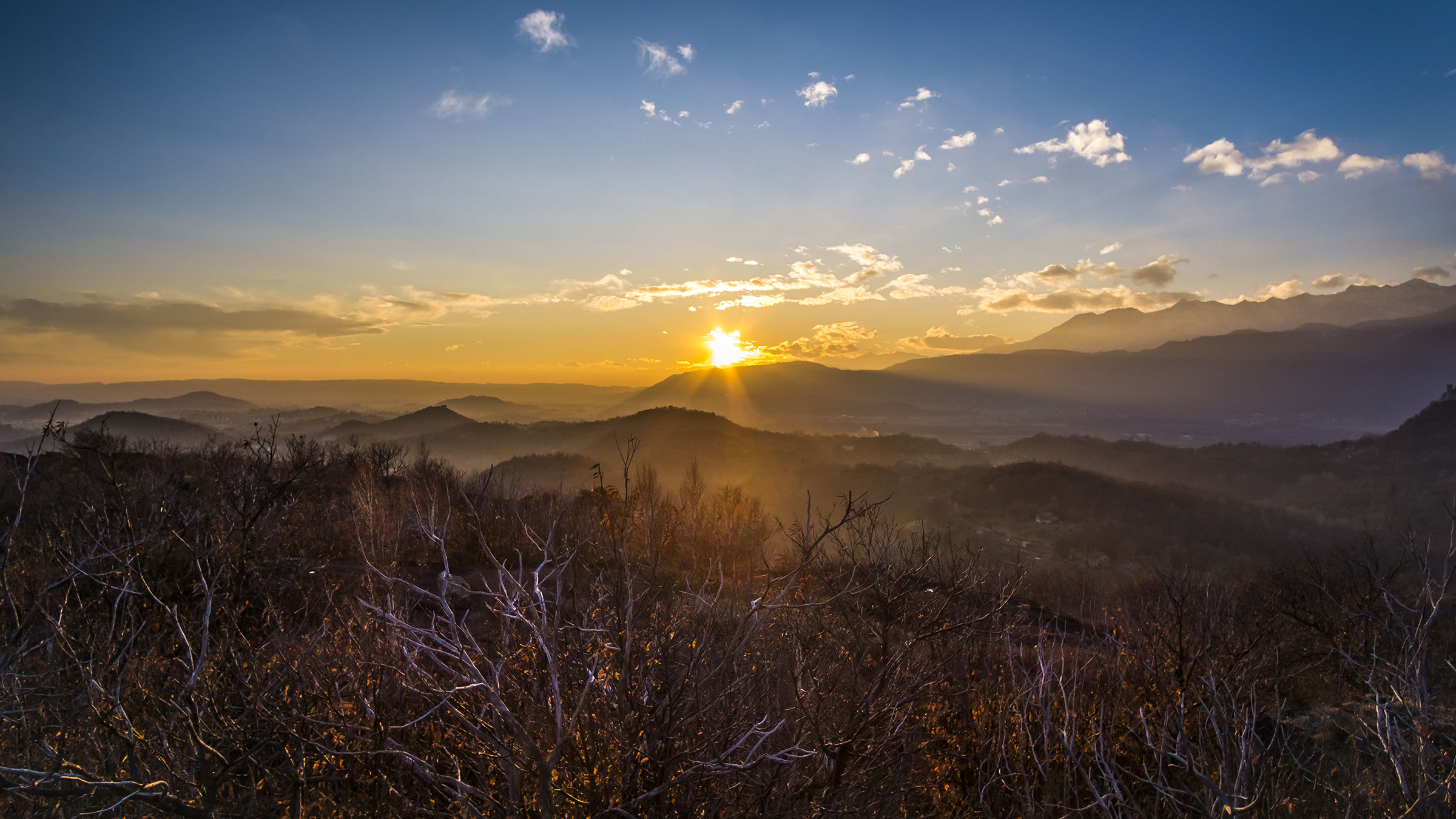 Moraine hills of Ivrea