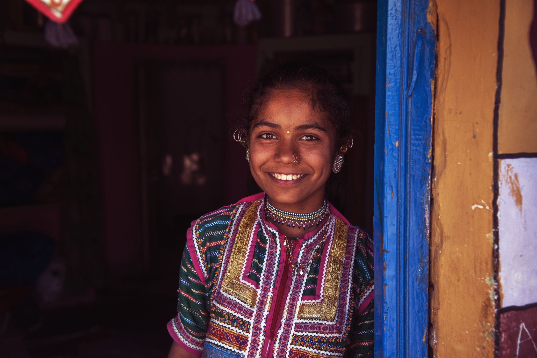 Gujarat 2015 - In un villaggio