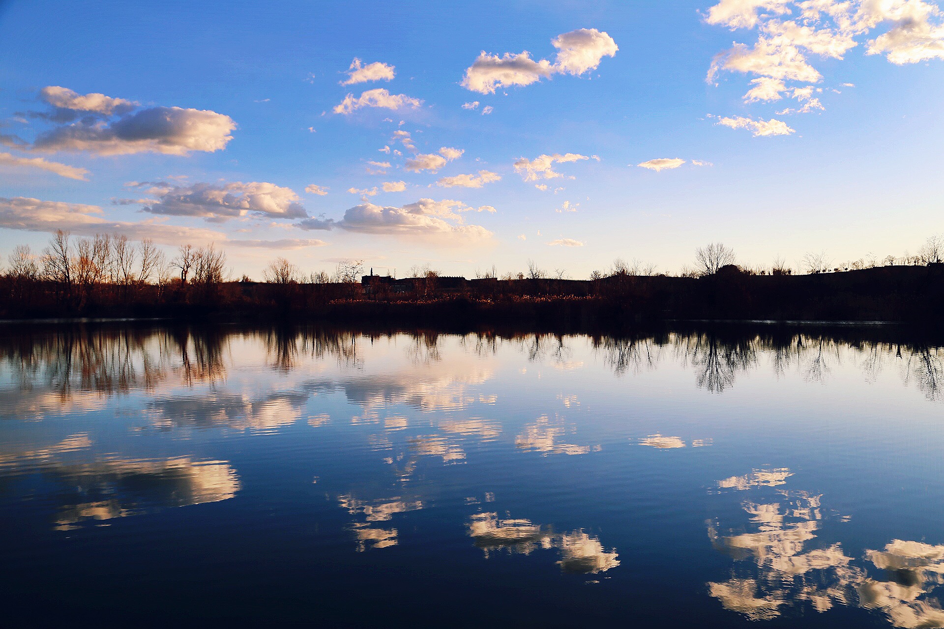 Reflections At Sunset