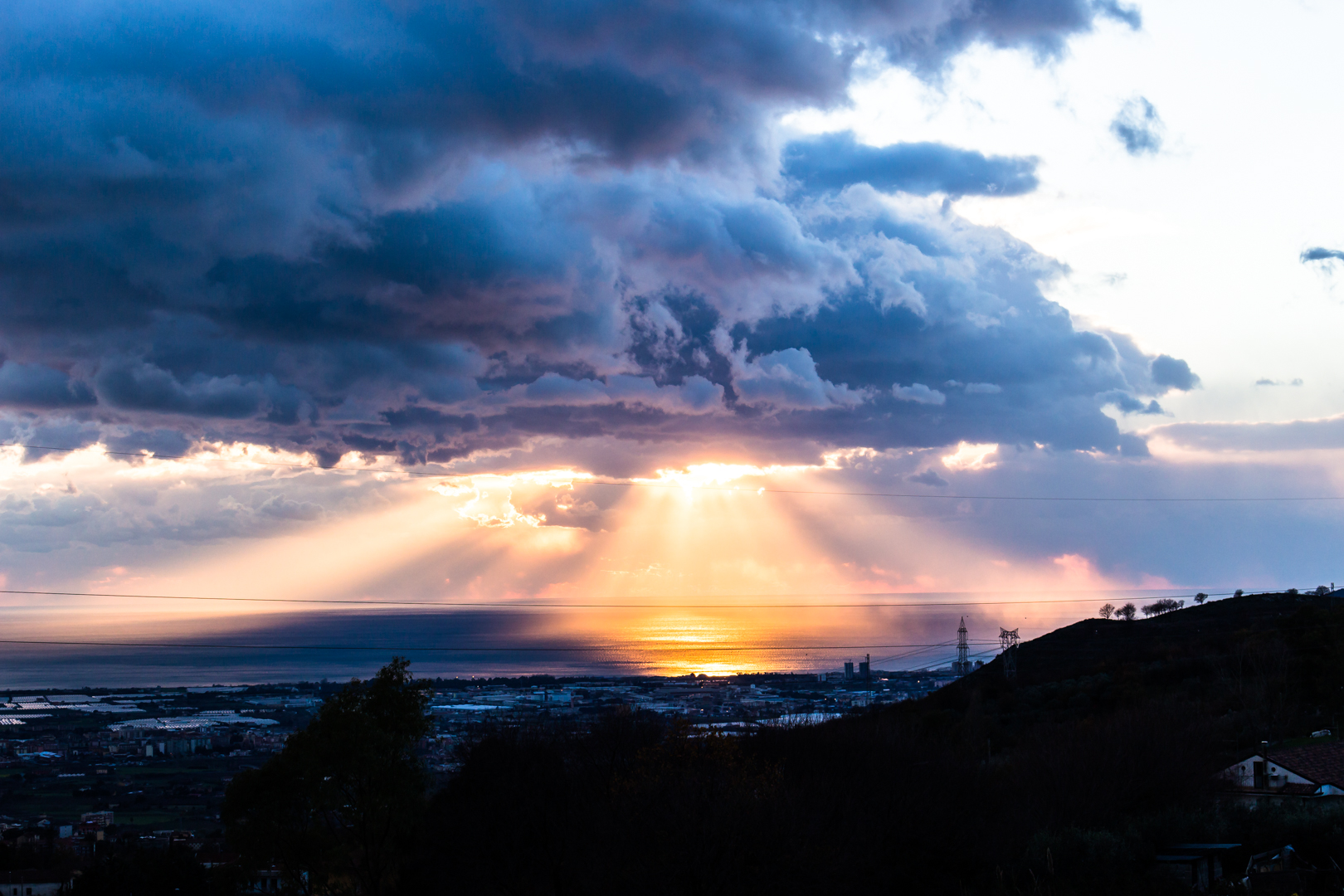 Preludio al tramonto