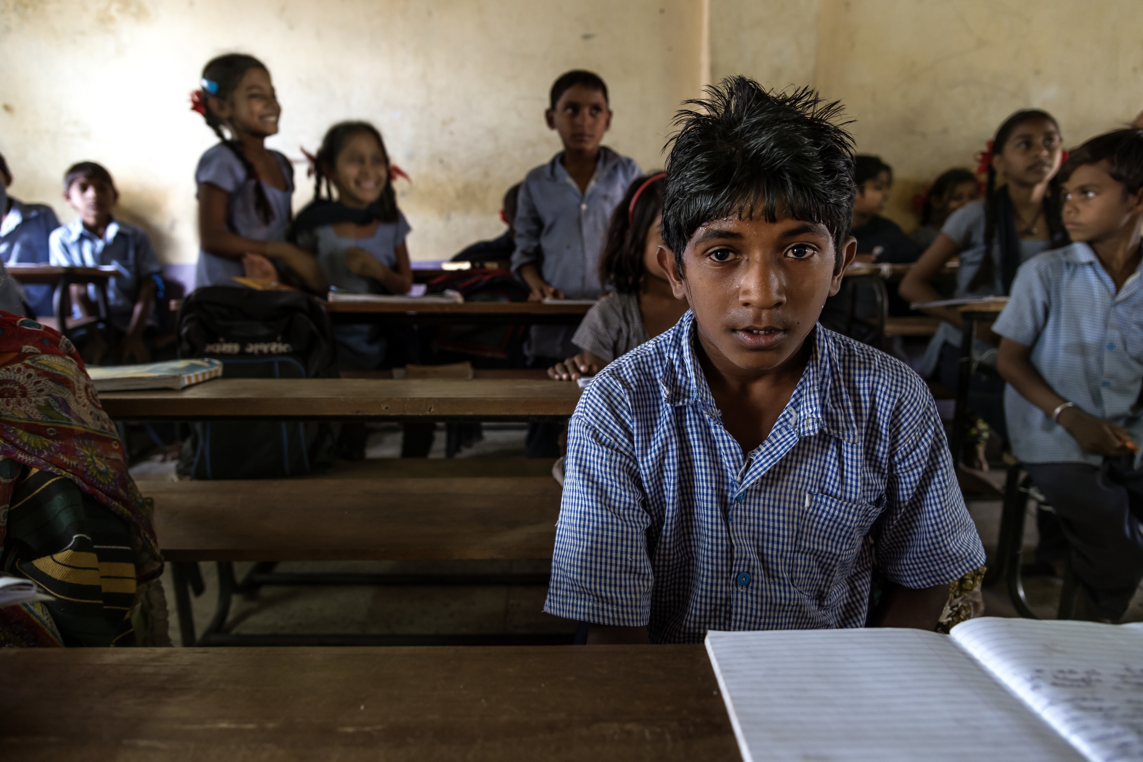 Gujarat 2015 - In una scuola rurale