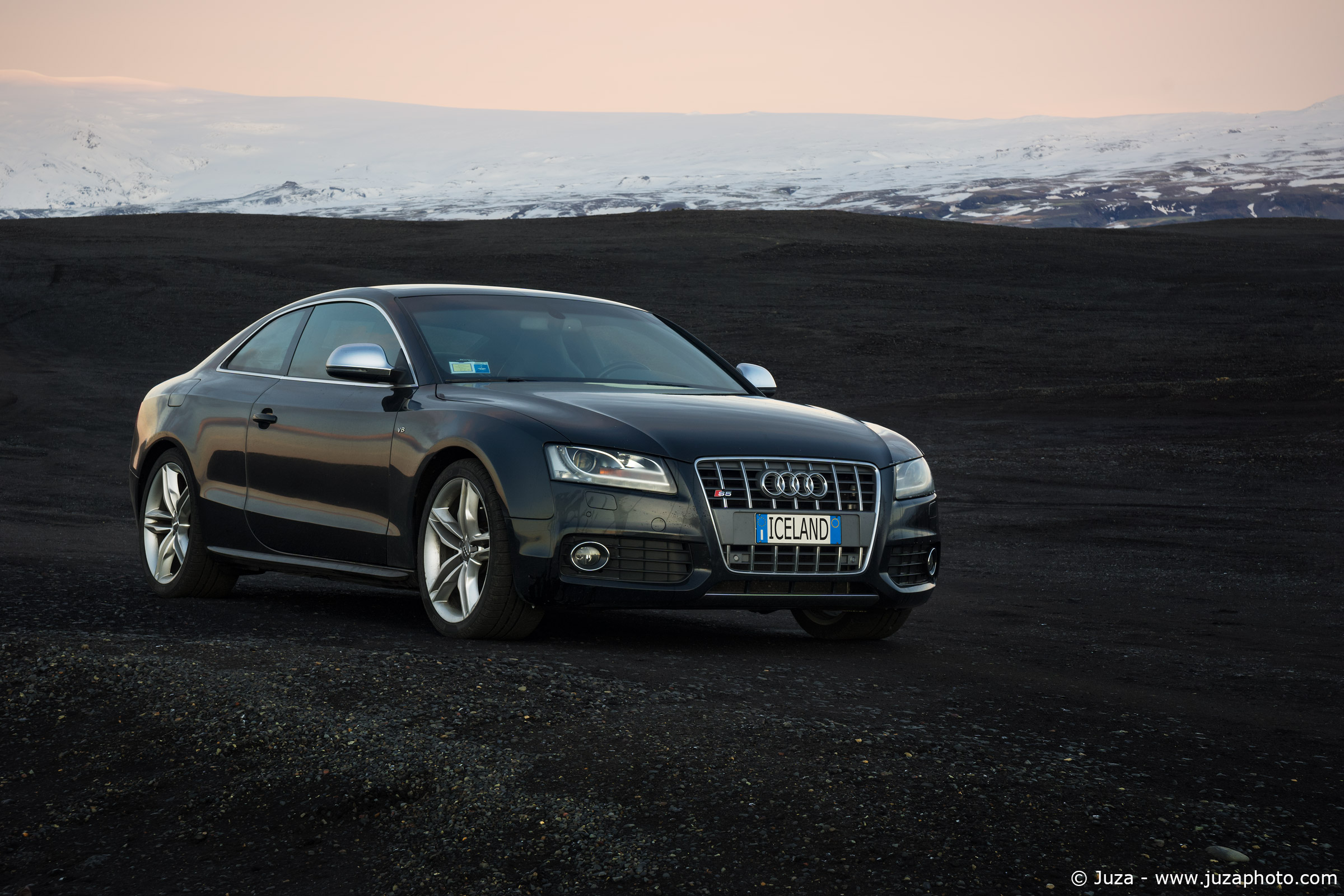 Audi S5 V8 in Islanda